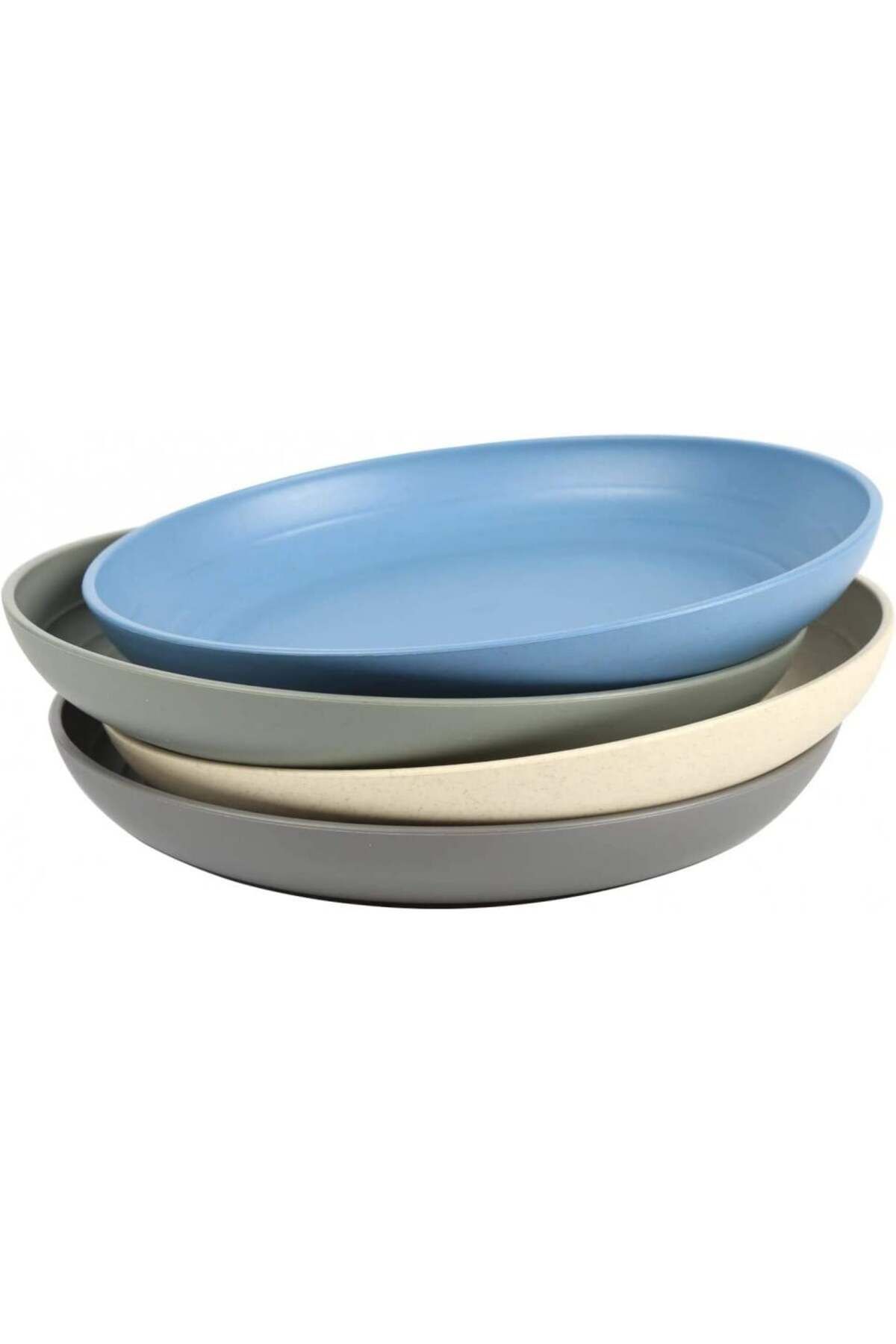 Zusammen Set 4 Farfurii Zusammen Pentru Desert, Multicolor, Polipropilena, 19,8 Cm - One Size