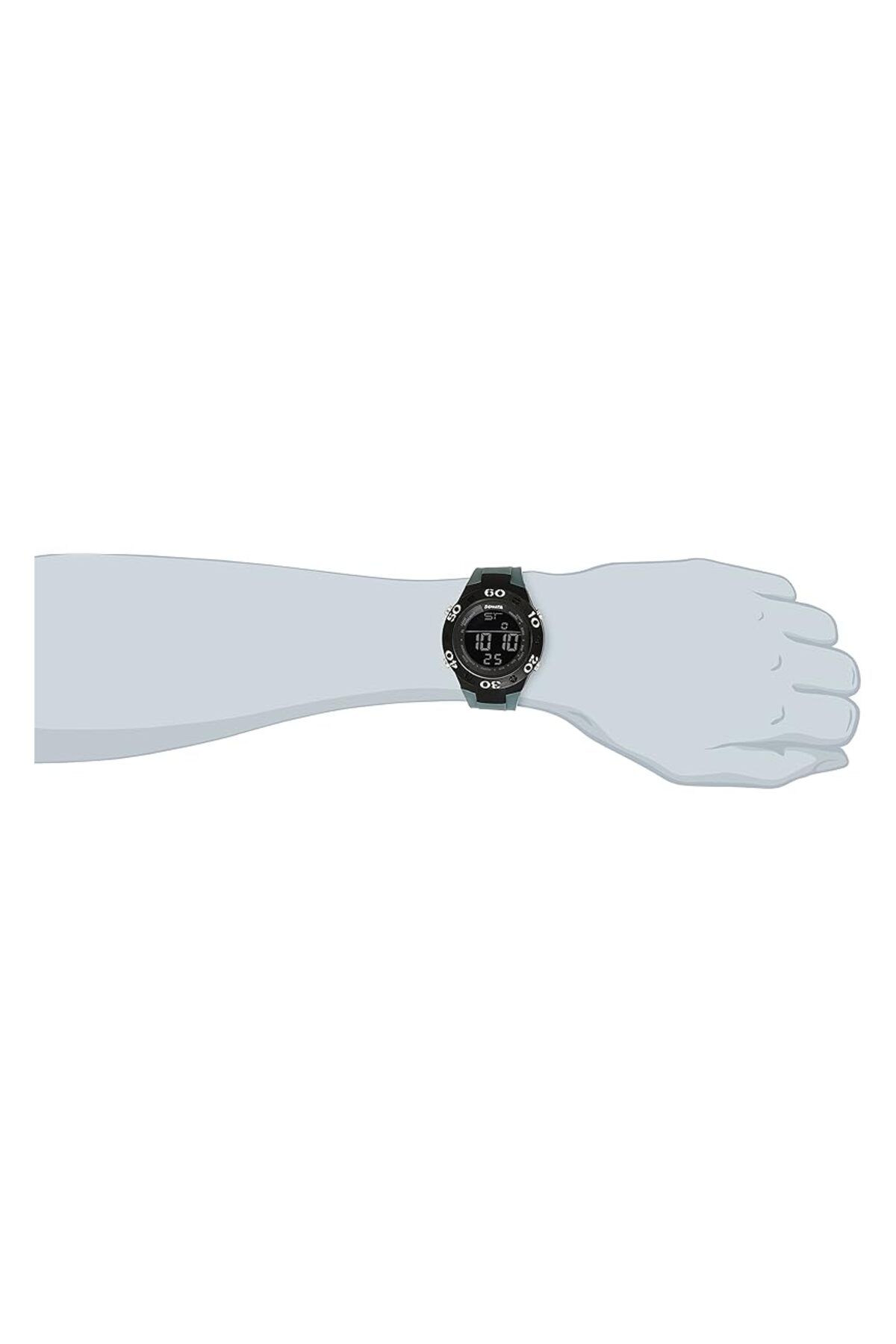 Generic-Sonata Black Dial Digital Watch For Men 77035Pp02 4
