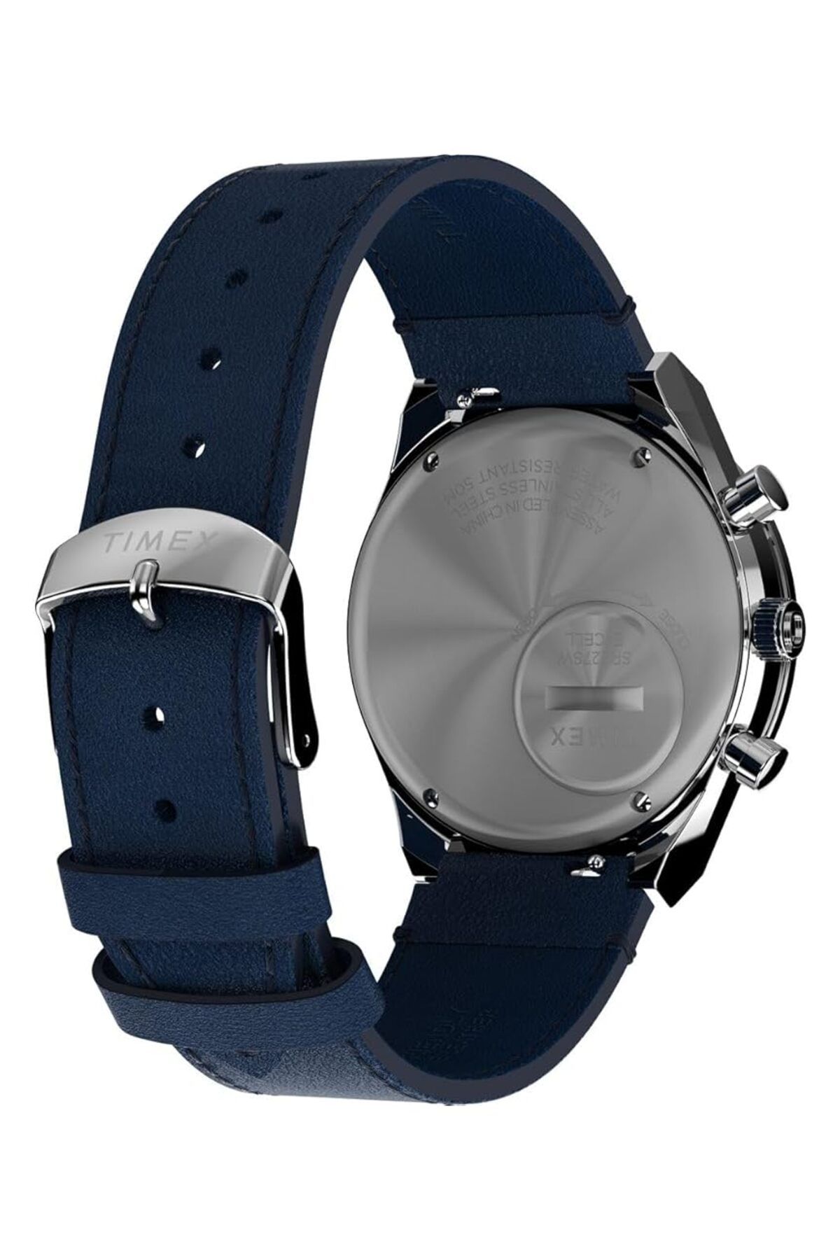Generic-Timex Men Chronograph Quartz Watch With Leather Strap Tw2W51700 5