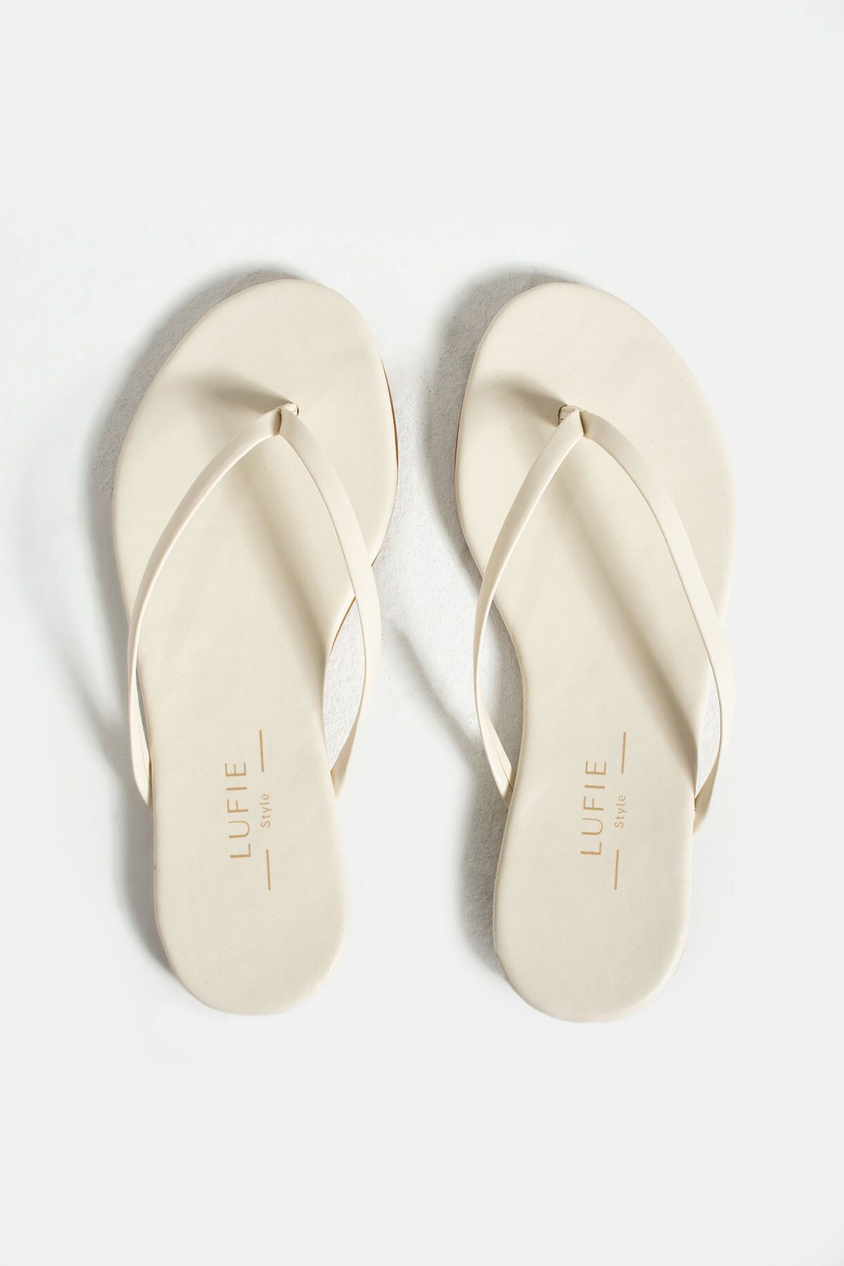 Lufie Style-Style Women's Flip Flops Bone 3