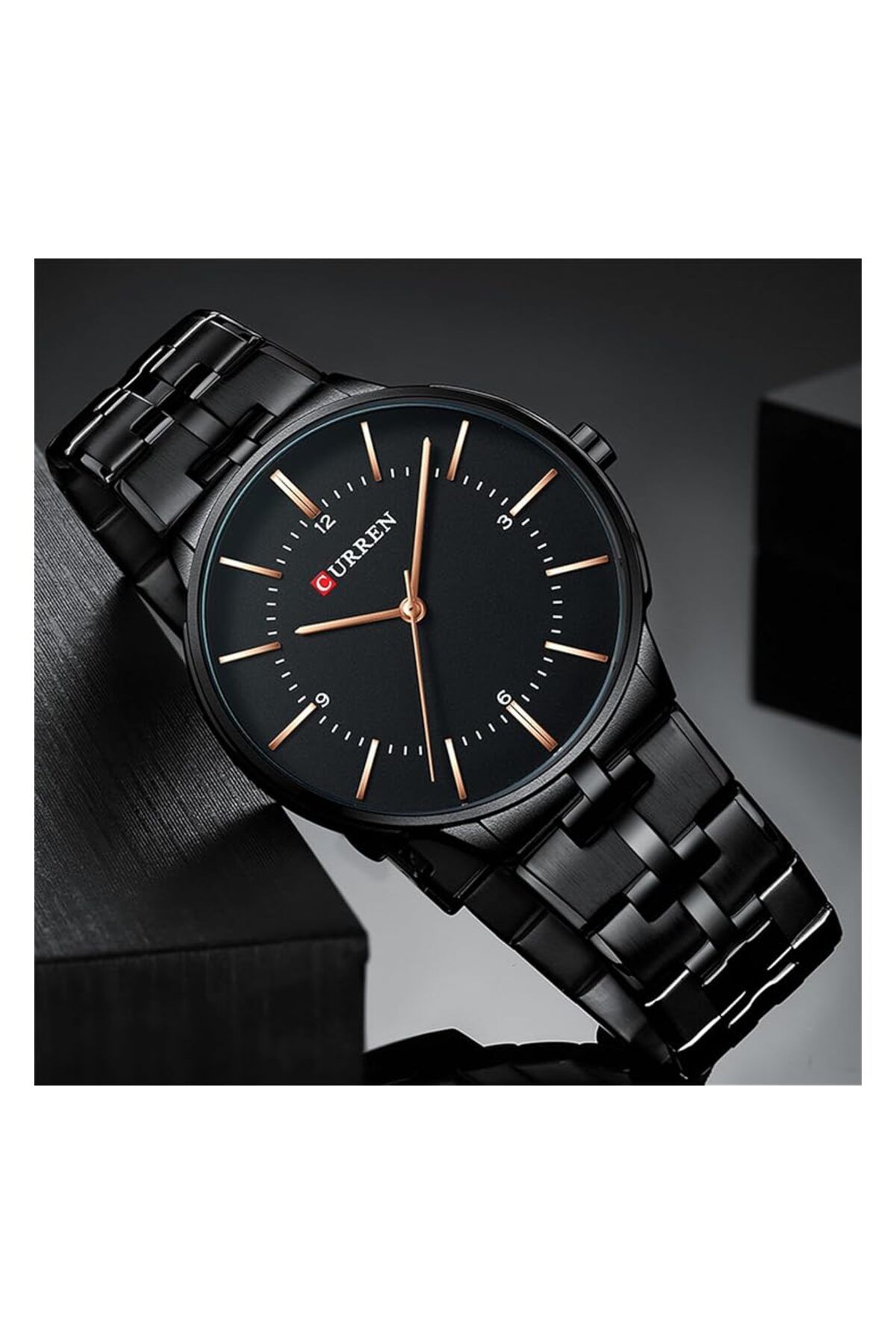 Generic-Forsining Skeleton Watches For Men Automatic Mechanical Watch With Triangle Dial Luminous Self 5
