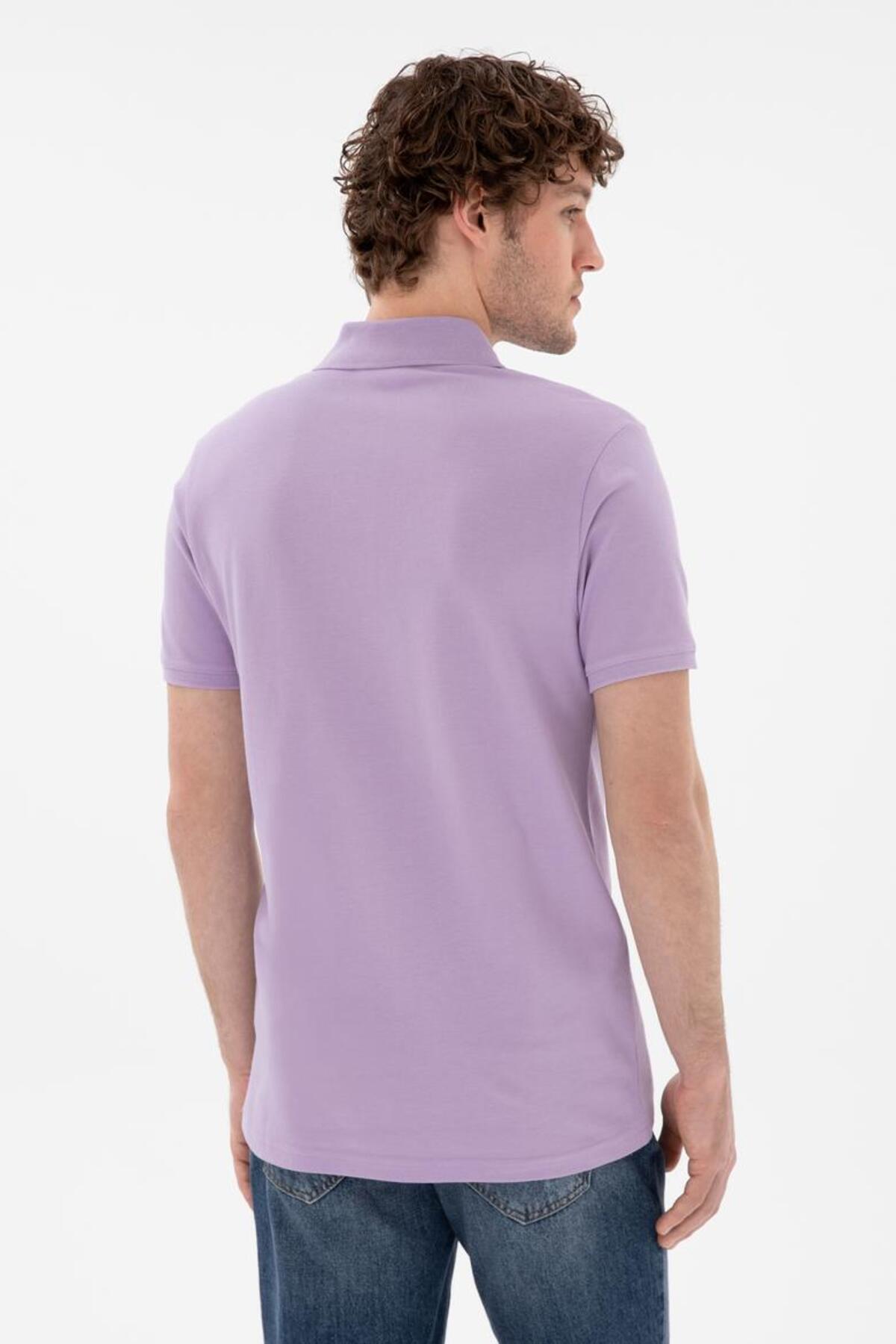 پولوشرت مردانه یقه پلو | یو اس پولو U.S. Polo Assn. E129GY105881 TR - تصویر 5