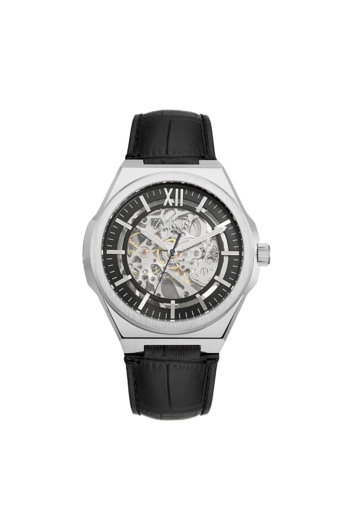 Generic-Zyros Men Leather Watch 1