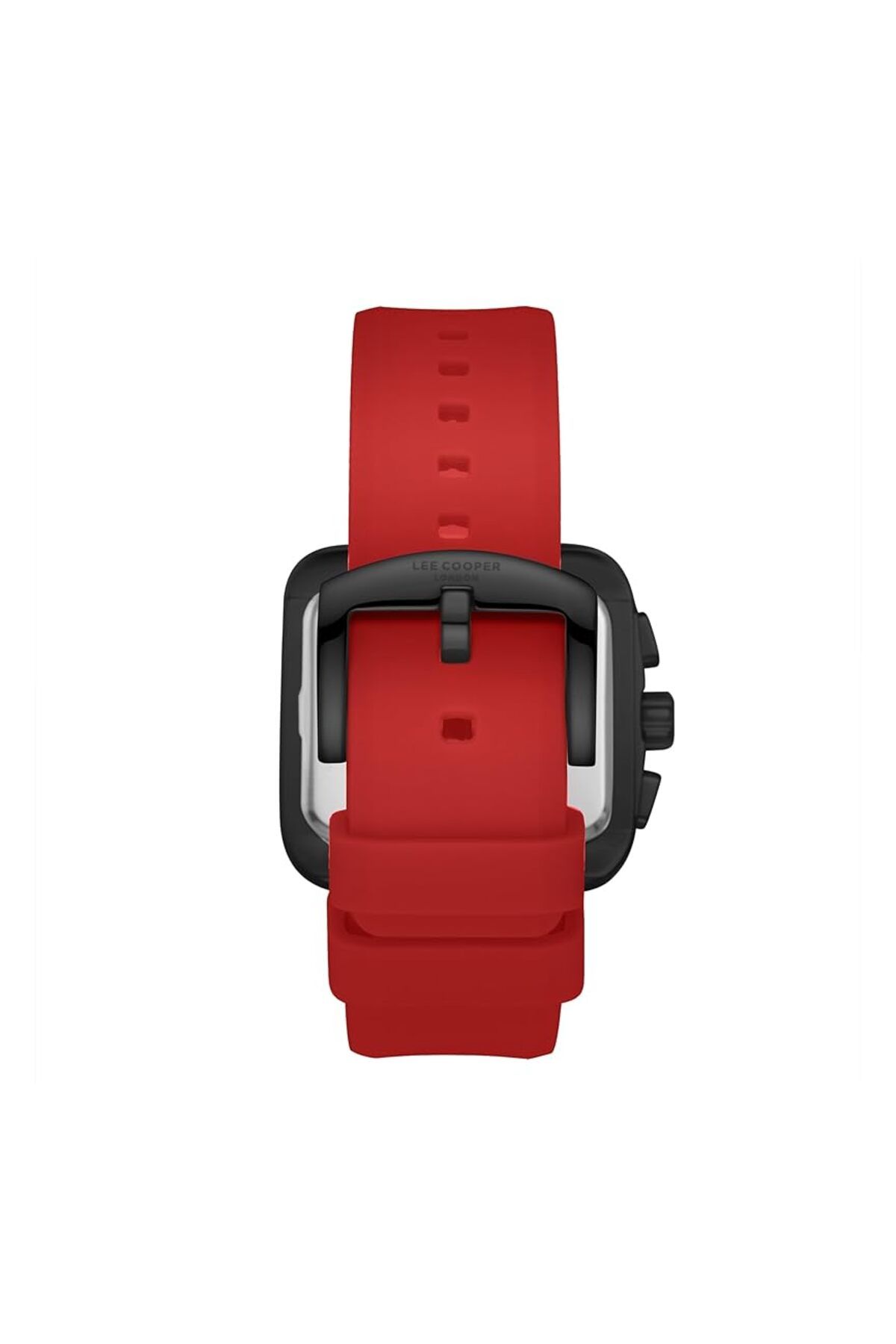 Generic-Lee Cooper Men Watch Multi Function Display And Silicone Strap Lc08012 658 Red 3