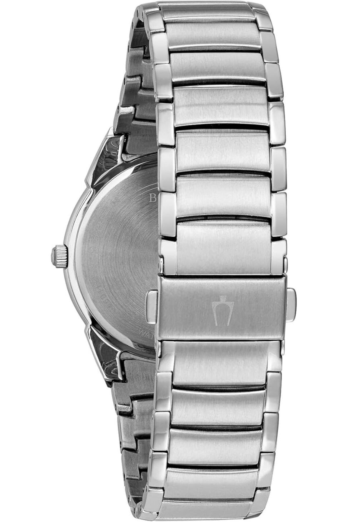 Generic-Bulova Men 3 Hand Calendar Date Quartz Watch Patterned Dial 38Mm Style 96B149 3