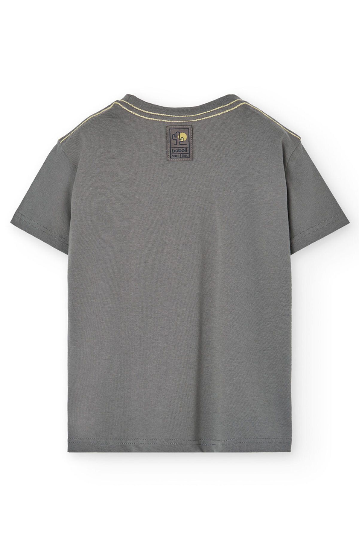 Boboli-Tricou pentru băiat cu imprimeu exterior 2
