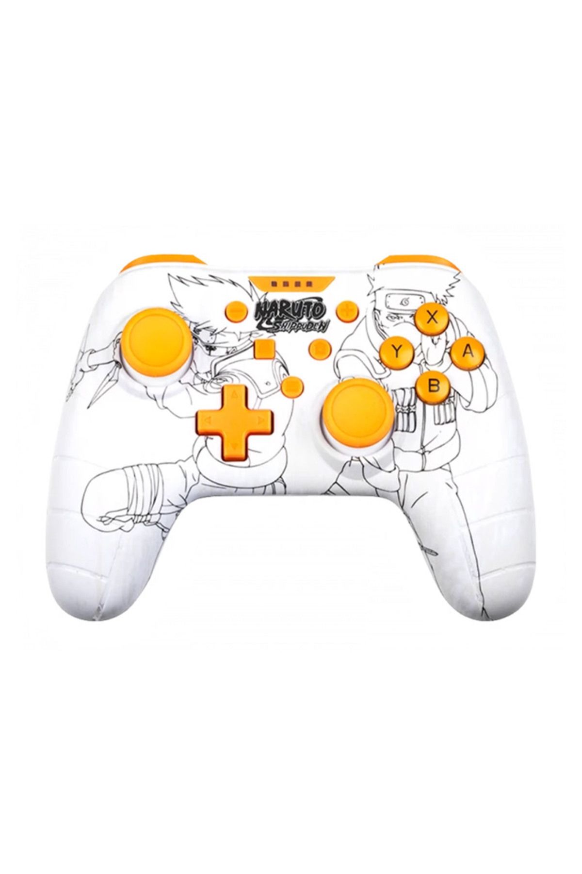 Konix-Naruto White Wired Nintendo Switch Controller 1