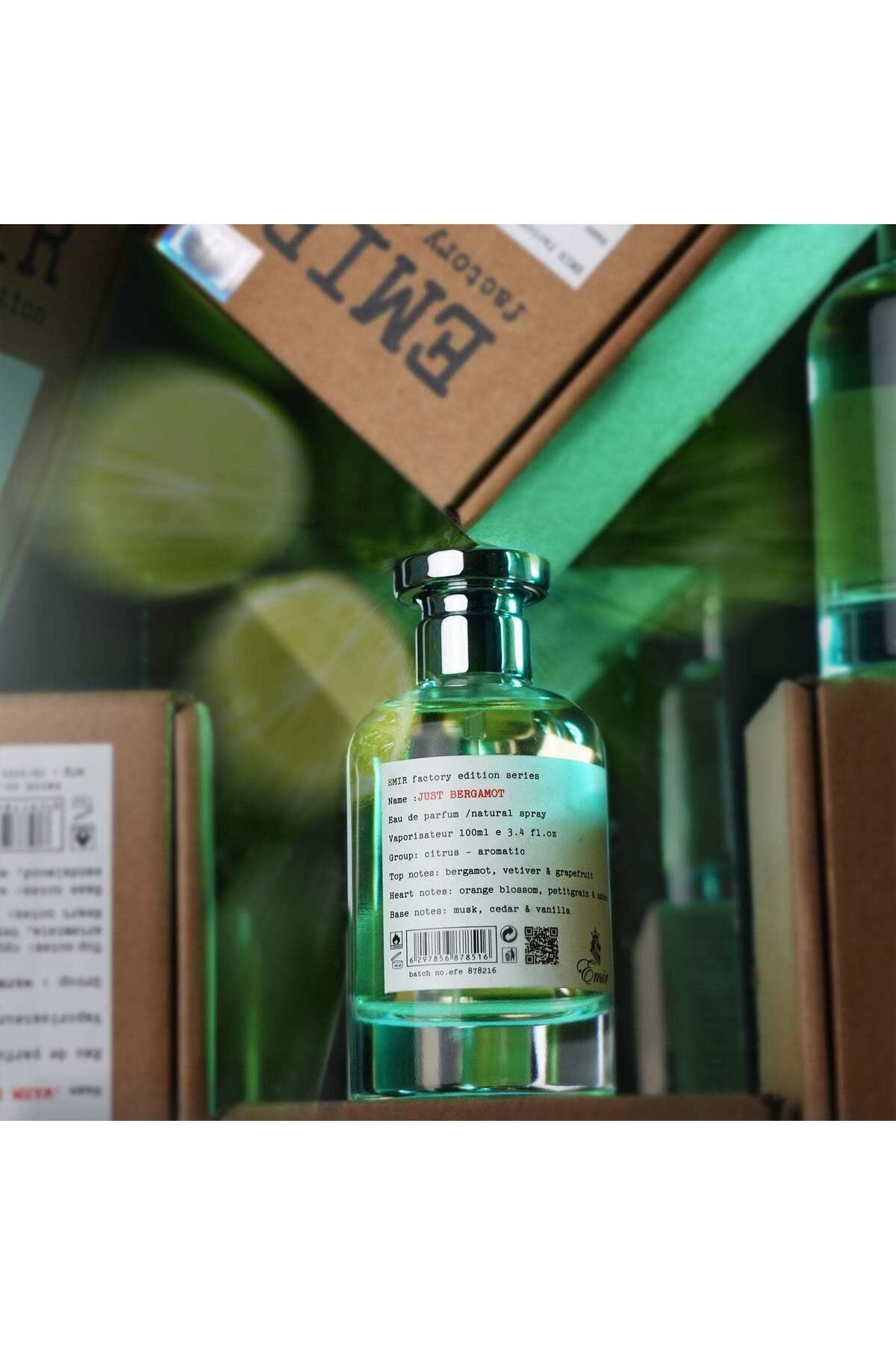 EMIR-Just Bergamot - Factory Edition by Emir - unisex - EDP 100 ml 2