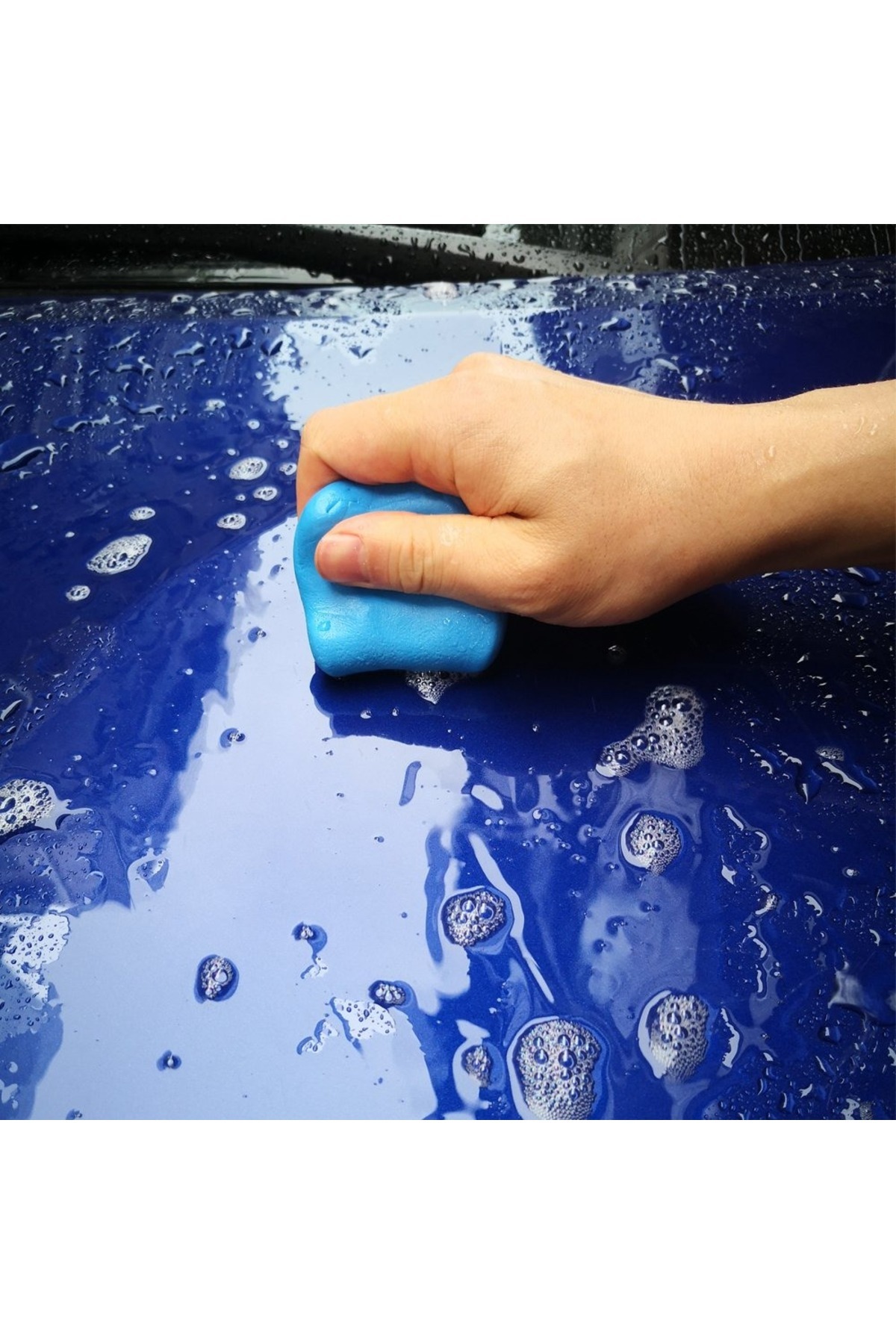 Sonax-Clay Bar 100g Removes Tar, Rust, Sap, Insects & Contaminants from Car Paint, Glass & Chrome 6