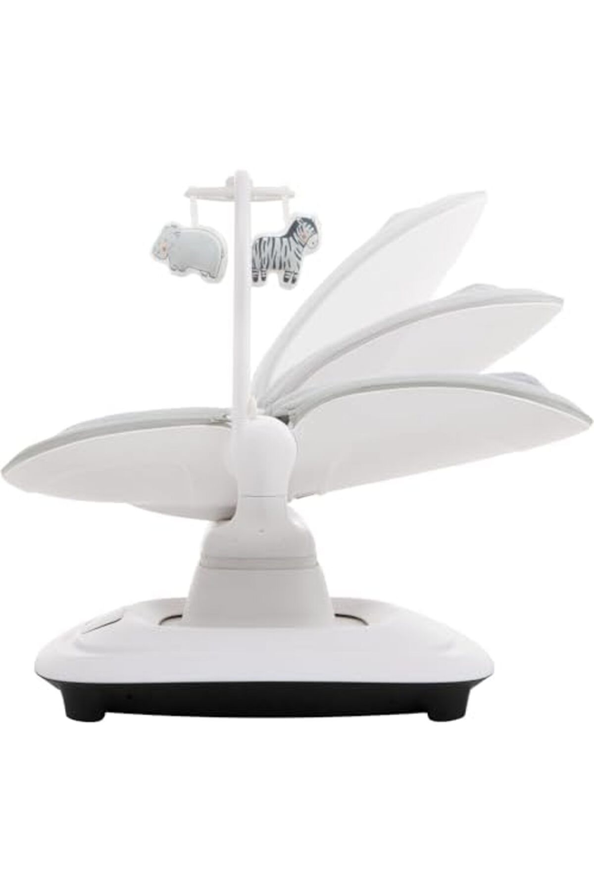 Mastela-Deluxe Baby Cradle with Gentle Touch Control, 5 Swing Modes, 360° Rotation, App Control, 3 8