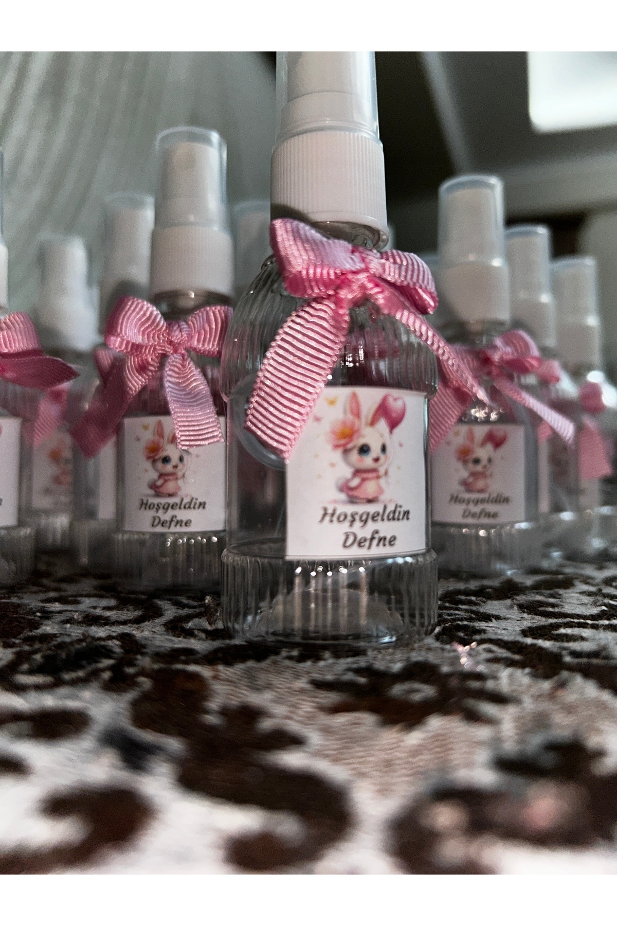 shop Hediyelik kolonya bebek,6ay kınası,sünenet,doğum günü 10 adet boş şişe (50cc) fotoğrafı 3 (önizleme)