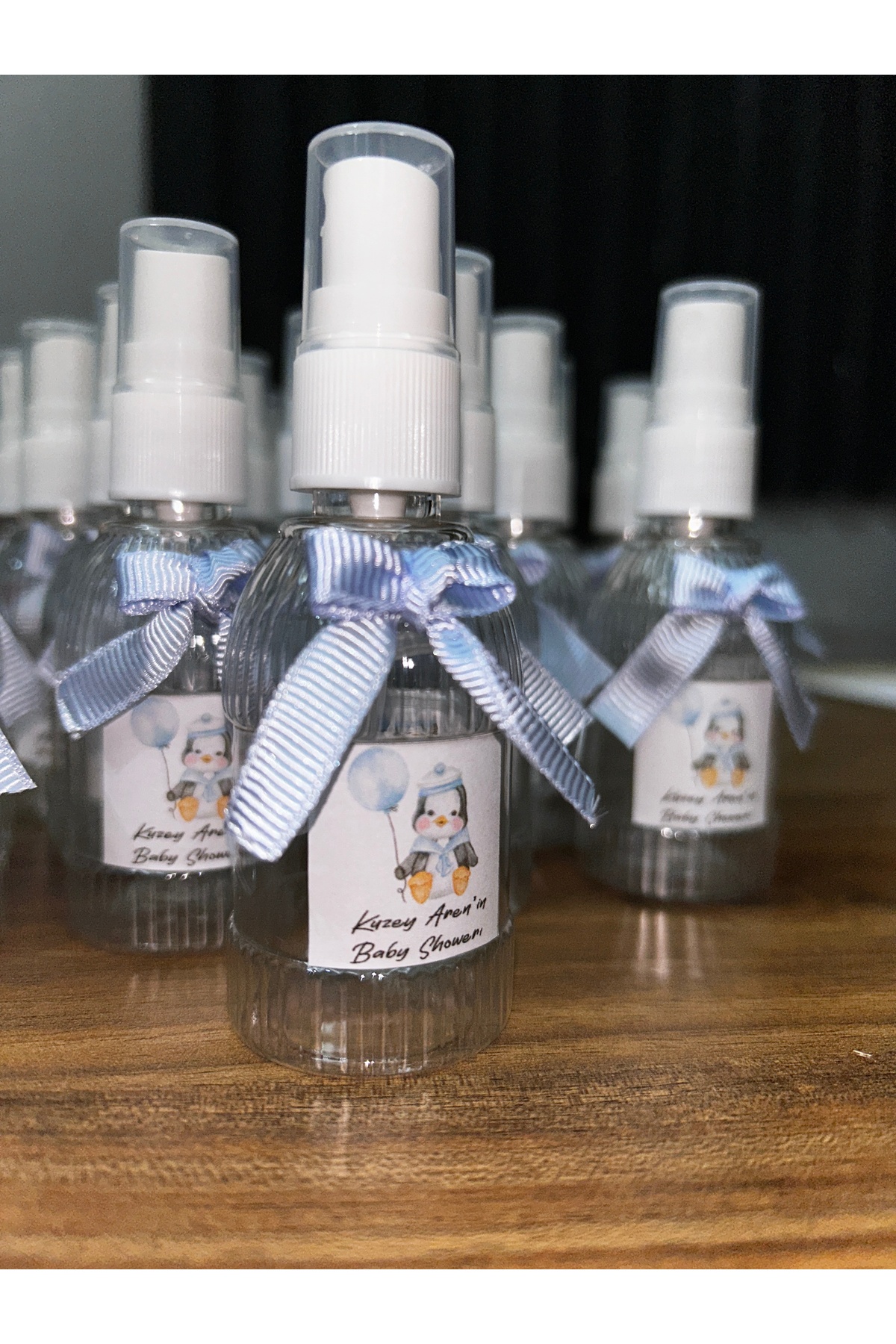 shop Doğum günü bebek,6ay kınası,sünnet hediyelik kolonya 10 adet (50cc) fotoğrafı 2 (önizleme)