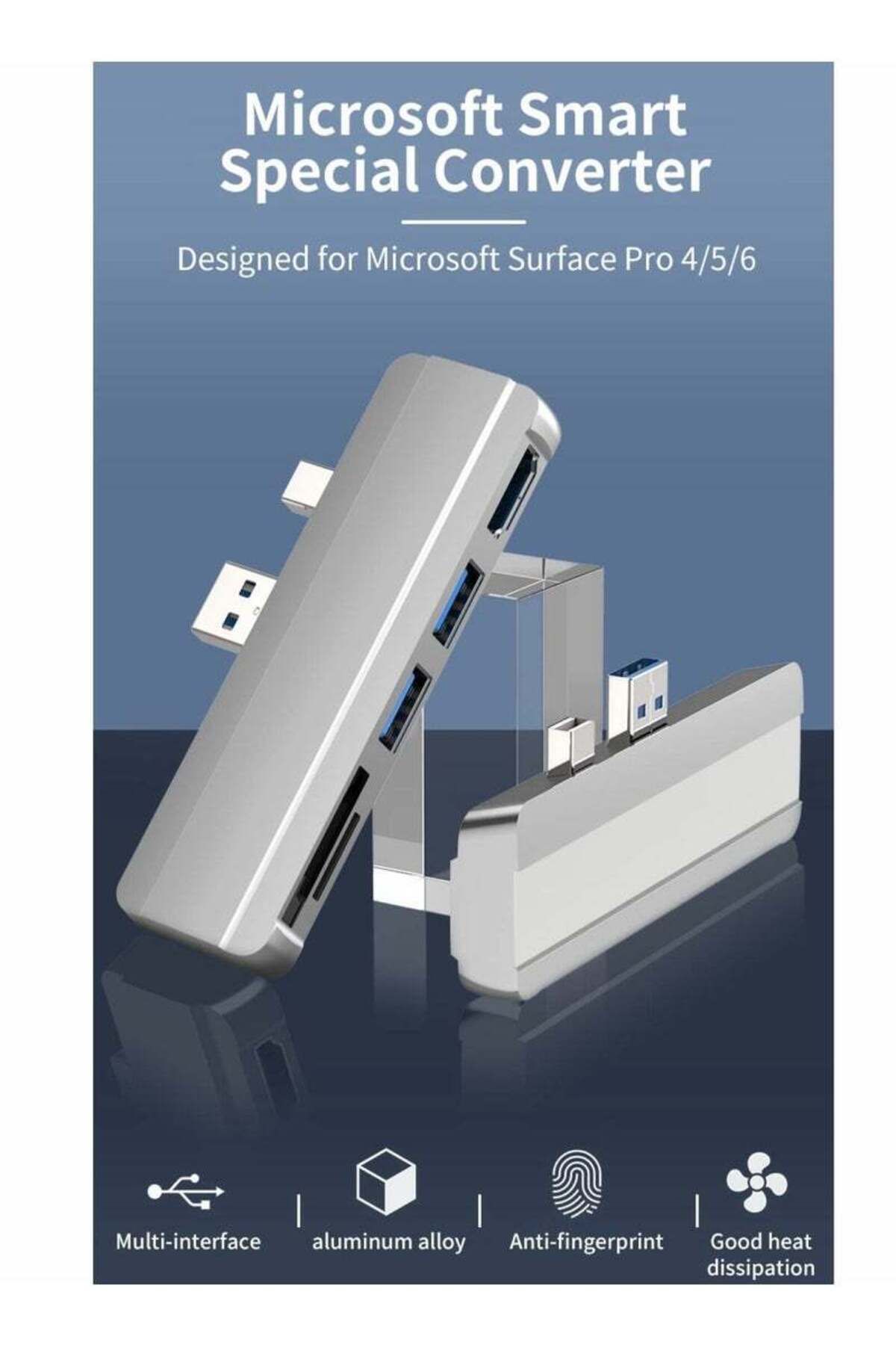 COOYA-محطة إرساء موزع USB C، محول USB 3.0x2، قارئ بطاقات ذاكرة SD TF Micro، منفذ HDMI بدقة 4K 2