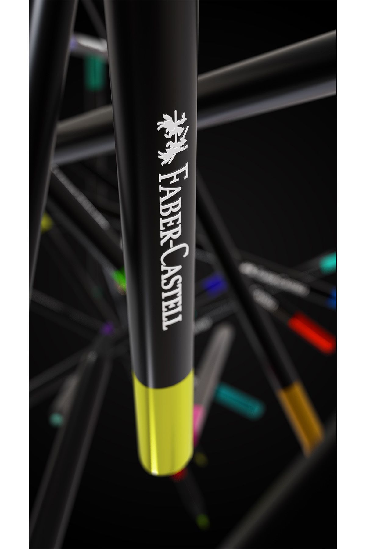 Faber Castell-Faber-Castell Crayons of the Black Edition 100 3
