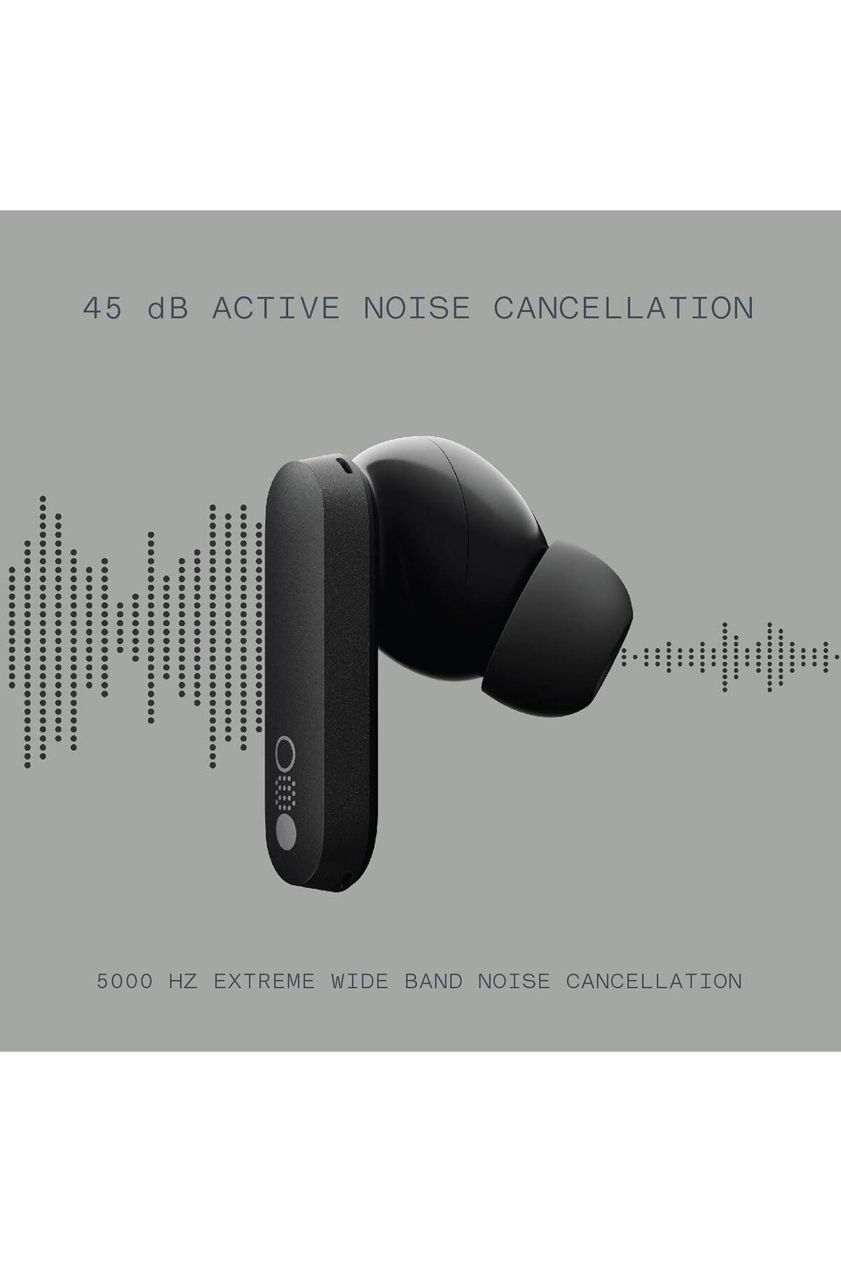 cmf by NOTHING-سماعات أذن لاسلكية Buds Pro مع تقنية إلغاء الضوضاء النشطة 45 ديسيبل، وتقنية Ultra Bass، وقاعدة ديناميكية مخصصة 4