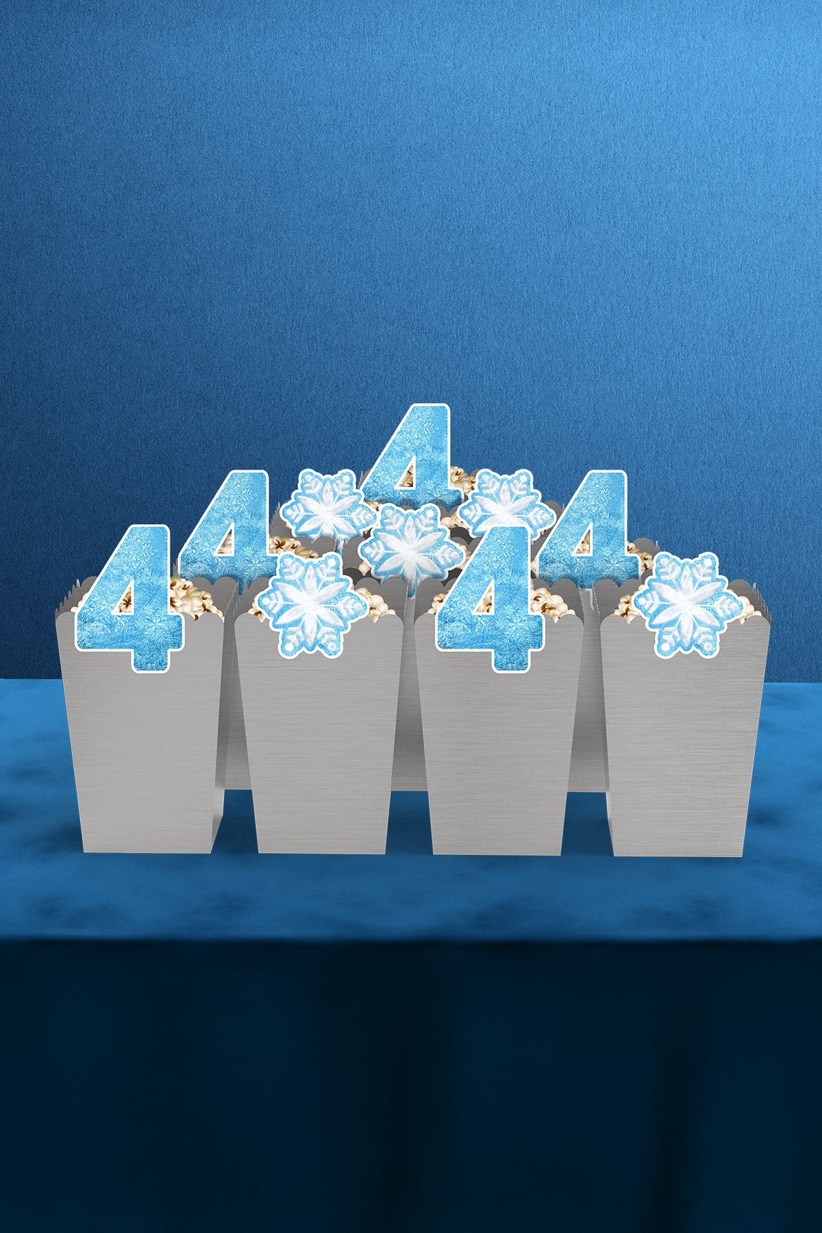 Hey Parti-Elsa Themed Corn Kute 10 Pieces for Children 3-5 Years Old 2