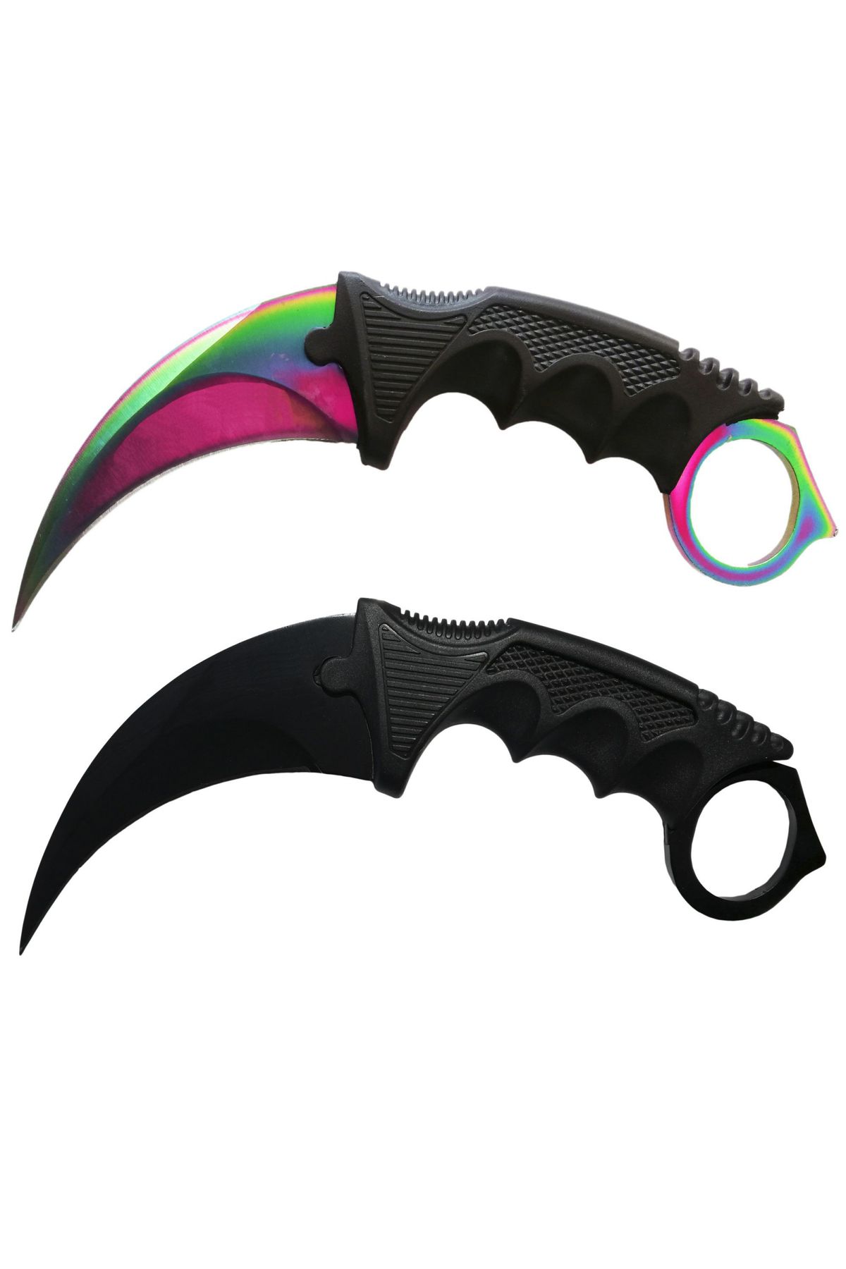 Depox Set Cuțit Karambit Cs:go, Negru, Plus Teacă Și Șnur Cuțit Karambit Cs:go, Multicolor, Decolorat - One Size