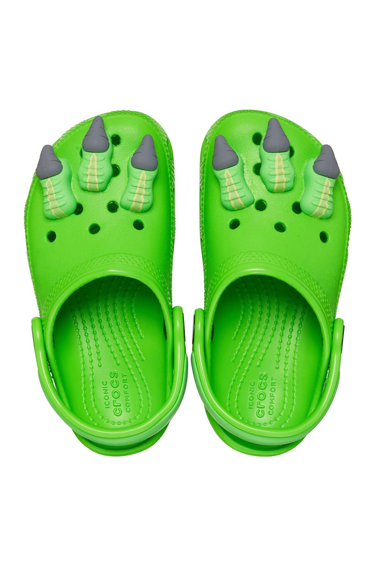 دمپایی کودکانه سبز رنگ کلاسیک I Am Dinosaur Clog 209700-3wa Crocs