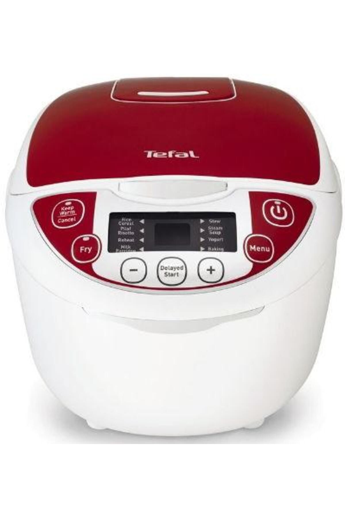 TEFAL-Multicooker Tefal Fuzzy Logic RK705, 600 W, 10 programe, 5 L (Alb/Rosu) 2