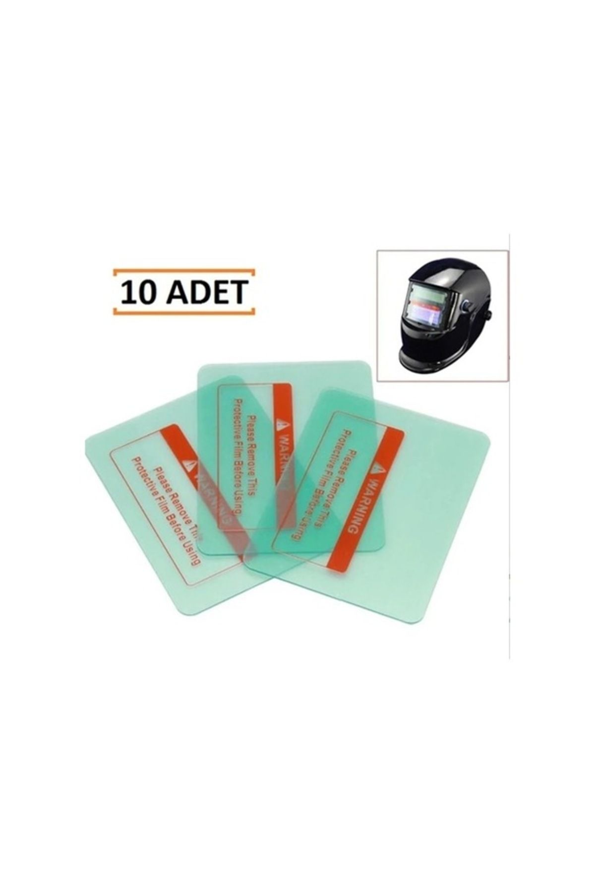 MT Weld Kolormatik Dış Koruyucu Maske Camı 90x110 (10 Adet)