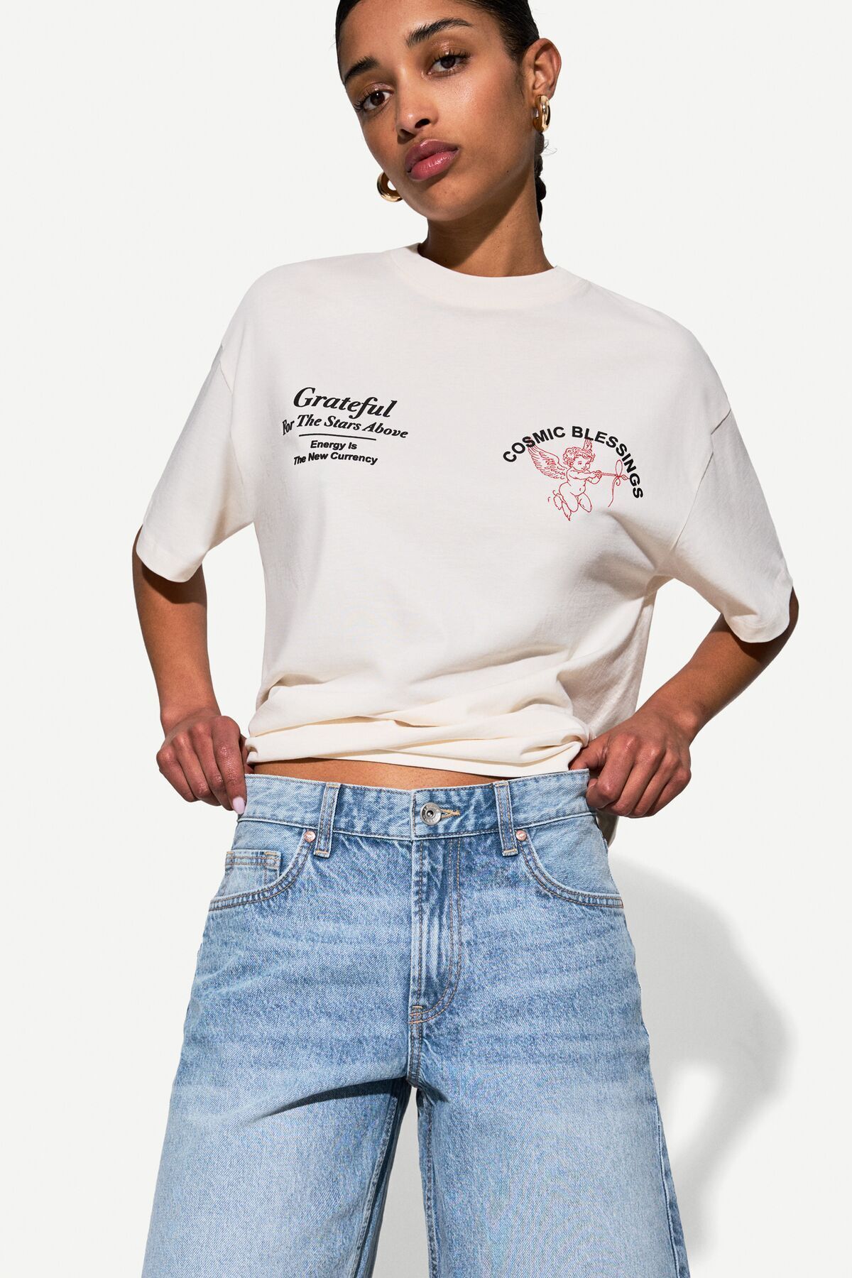 Bershka-Denim Bermuda shorts 3
