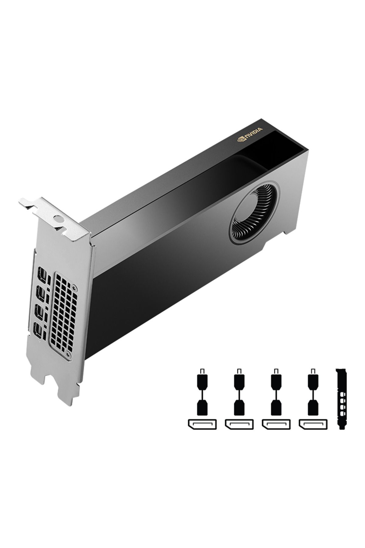 PNY-Placa video PNY nVidia RTX A2000 Ada Generation 16GB GDDR6 128-bit 4xmDP 2