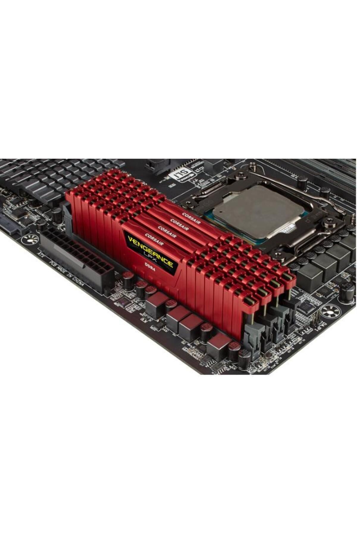Corsair-Memorie Corsair Vengeance LPX Red DDR4, 1x8GB, 2666 MHz, CL 16 4