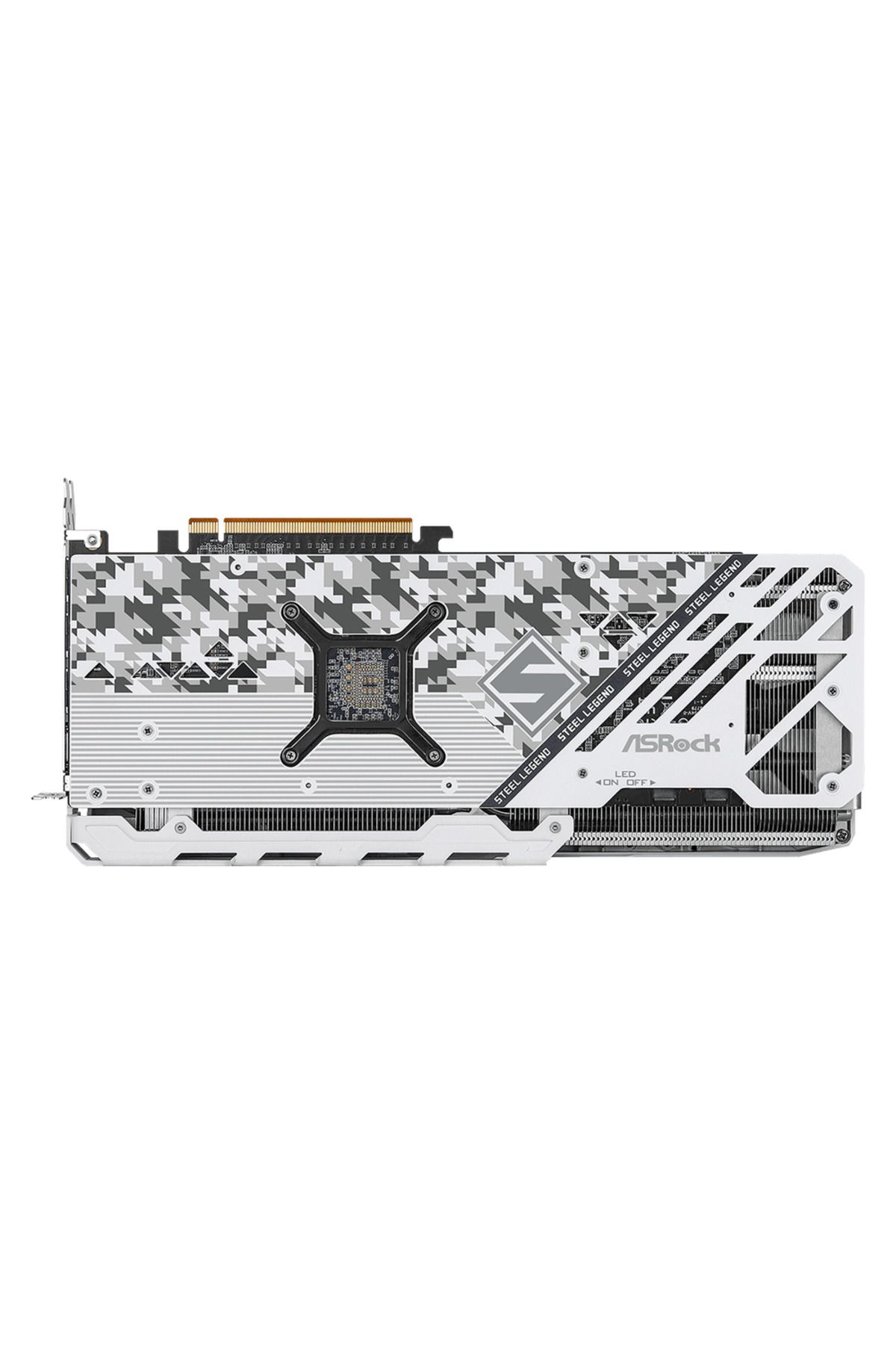 ASROCK-Placa video ASRock Radeon RX 7800 XT Steel Legend OC 16GB GDDR6 256-bit 5