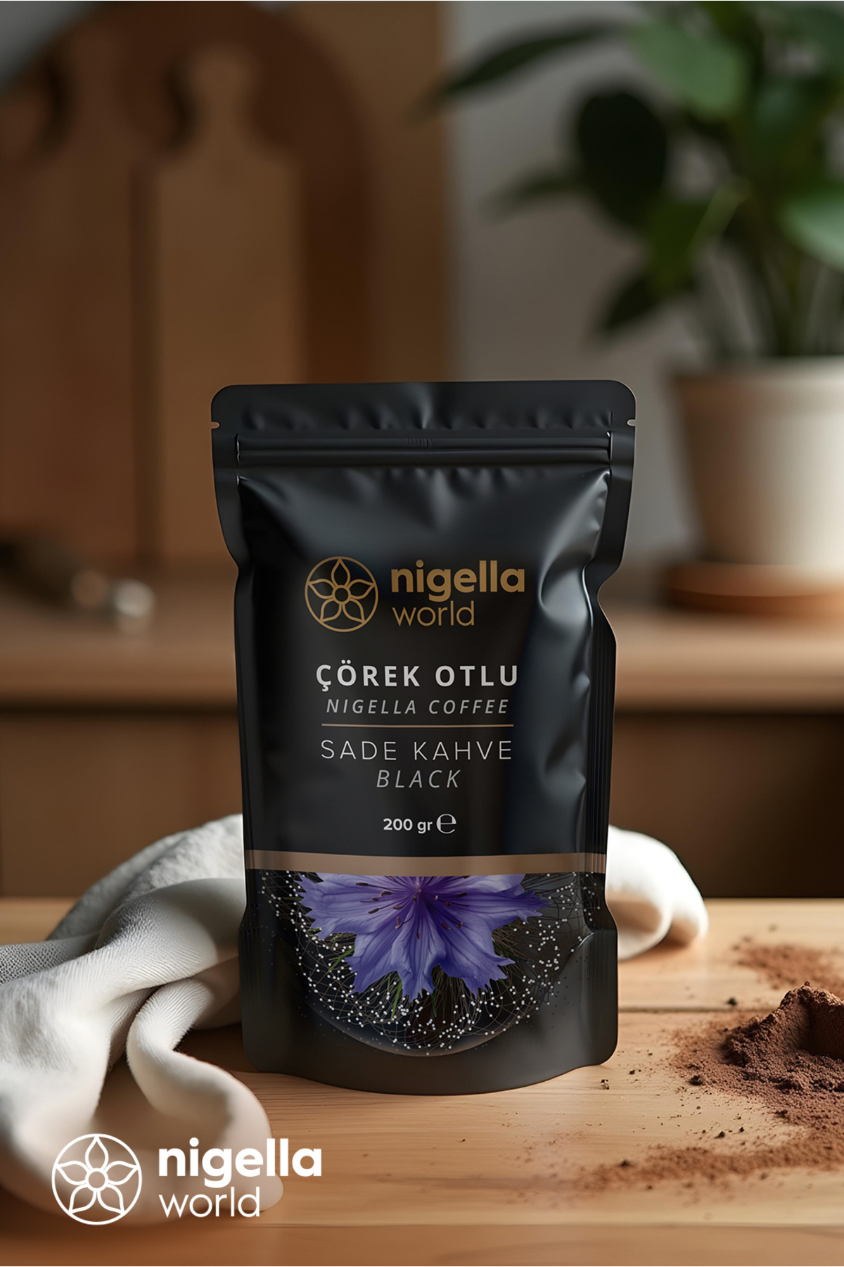 Nigella-Plain Coffee with Black Cumin 200 Gr 4