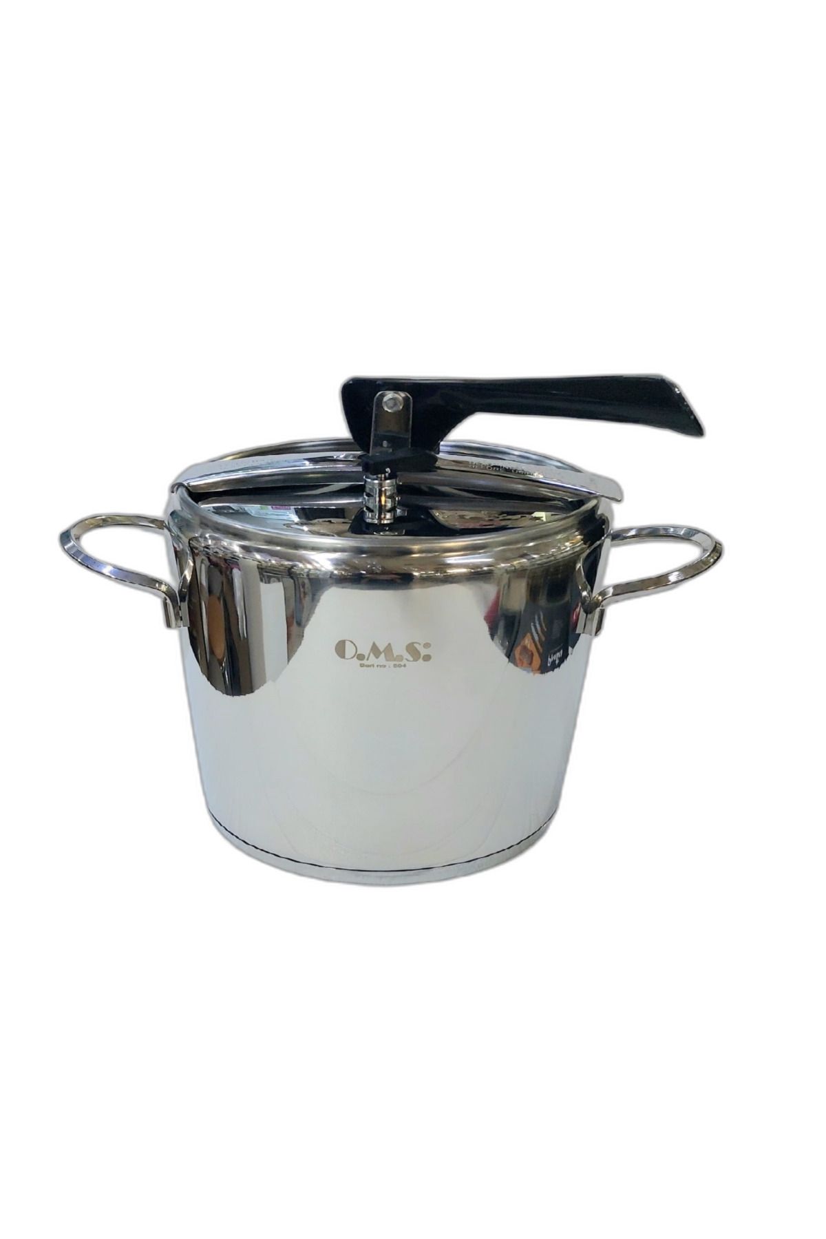 OMS 5110 Silver Silindir Klasik Düdüklü Tencere 5 Litre