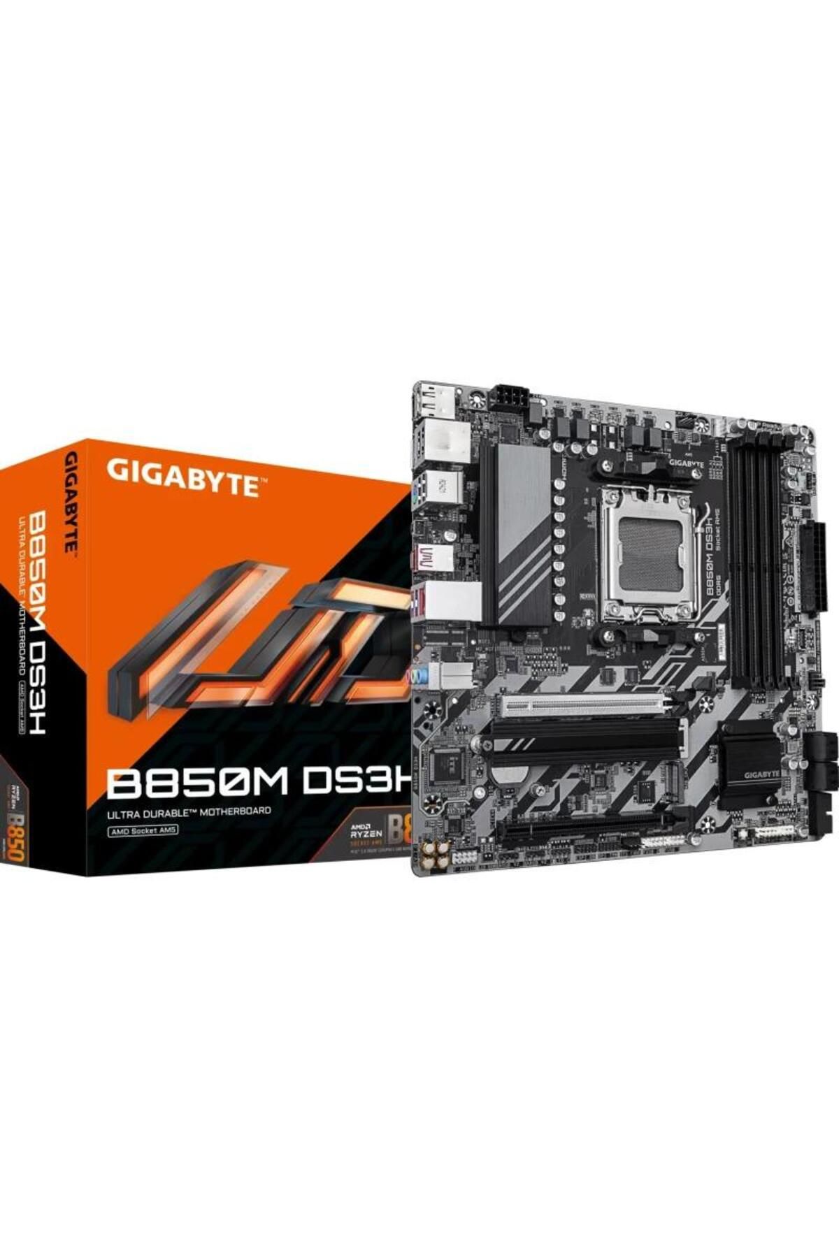 Gigabyte-GIGABYTE B850M DS3H motherboard, AMD B850, AM5, DDR5, mATX 4
