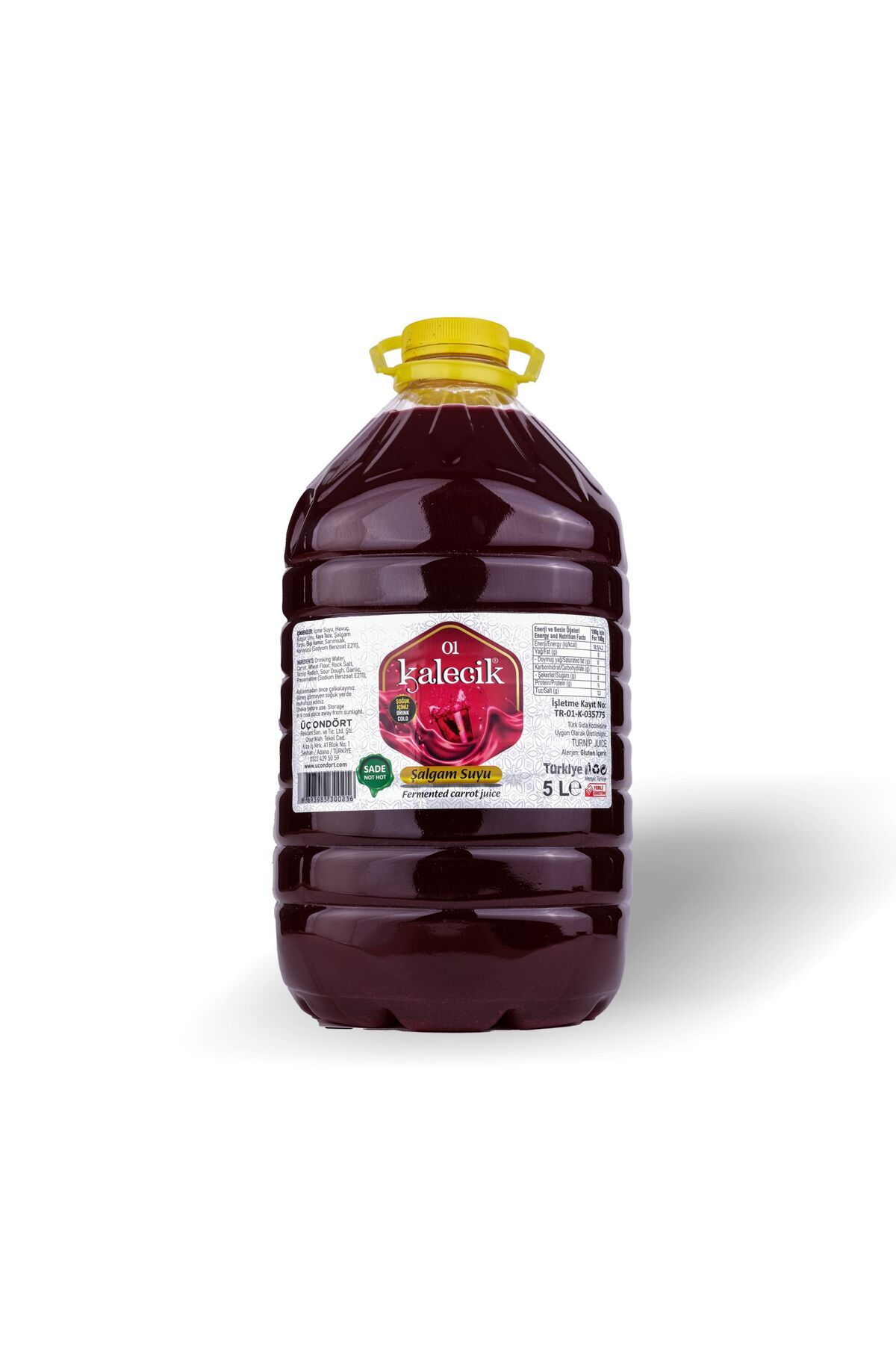 KALECİK 5 l Pet Şişe Şalgam Acı