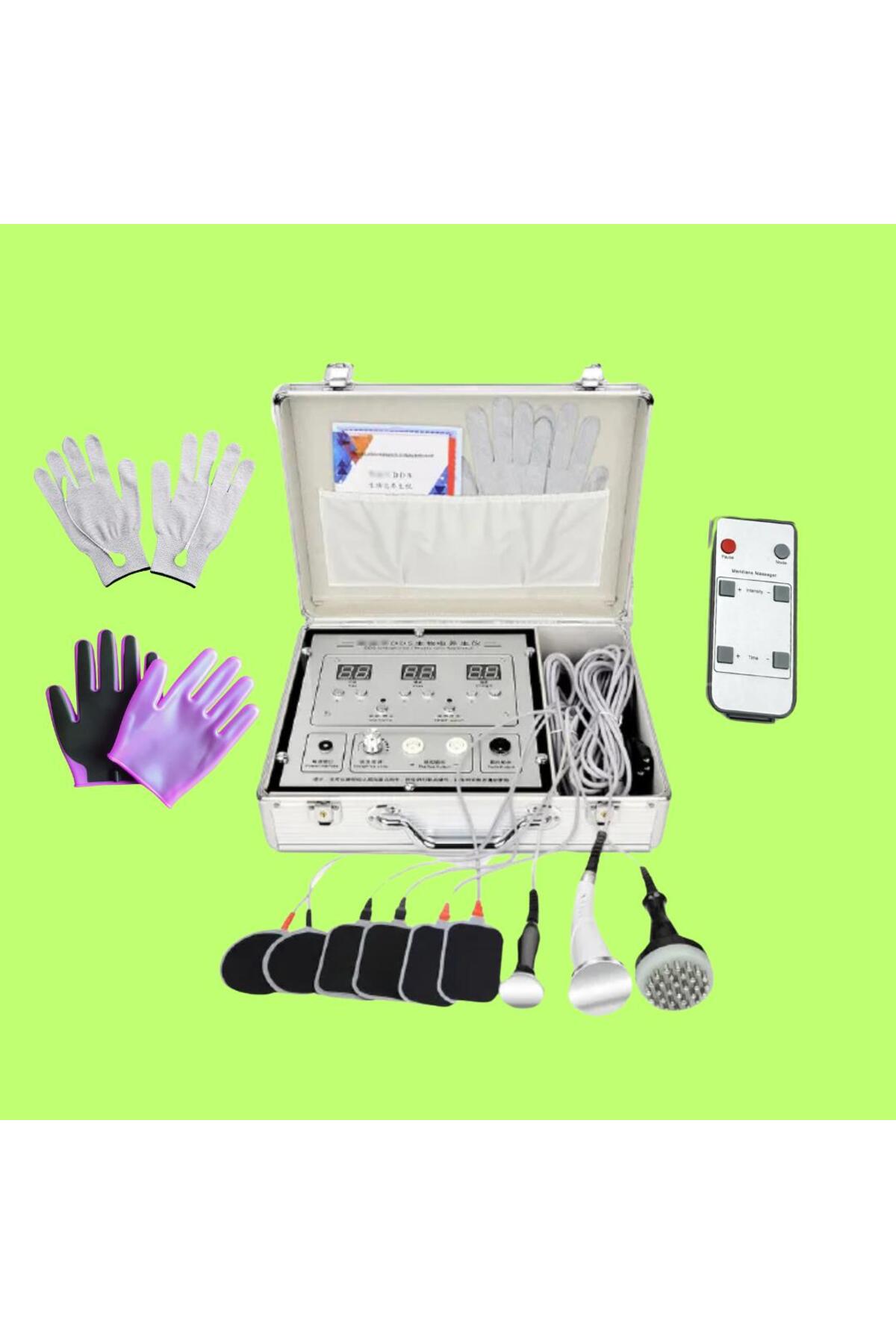 Naturachi Kumandalı Biomeridyen Masaj Cihazı, DDS Terapi (Full Set