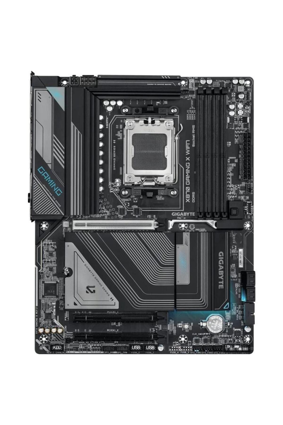 Gigabyte-Placa de baza GIGABYTE X870 GAMING X WIFI7, AMD X870, AM5, ATX, DDR5 1