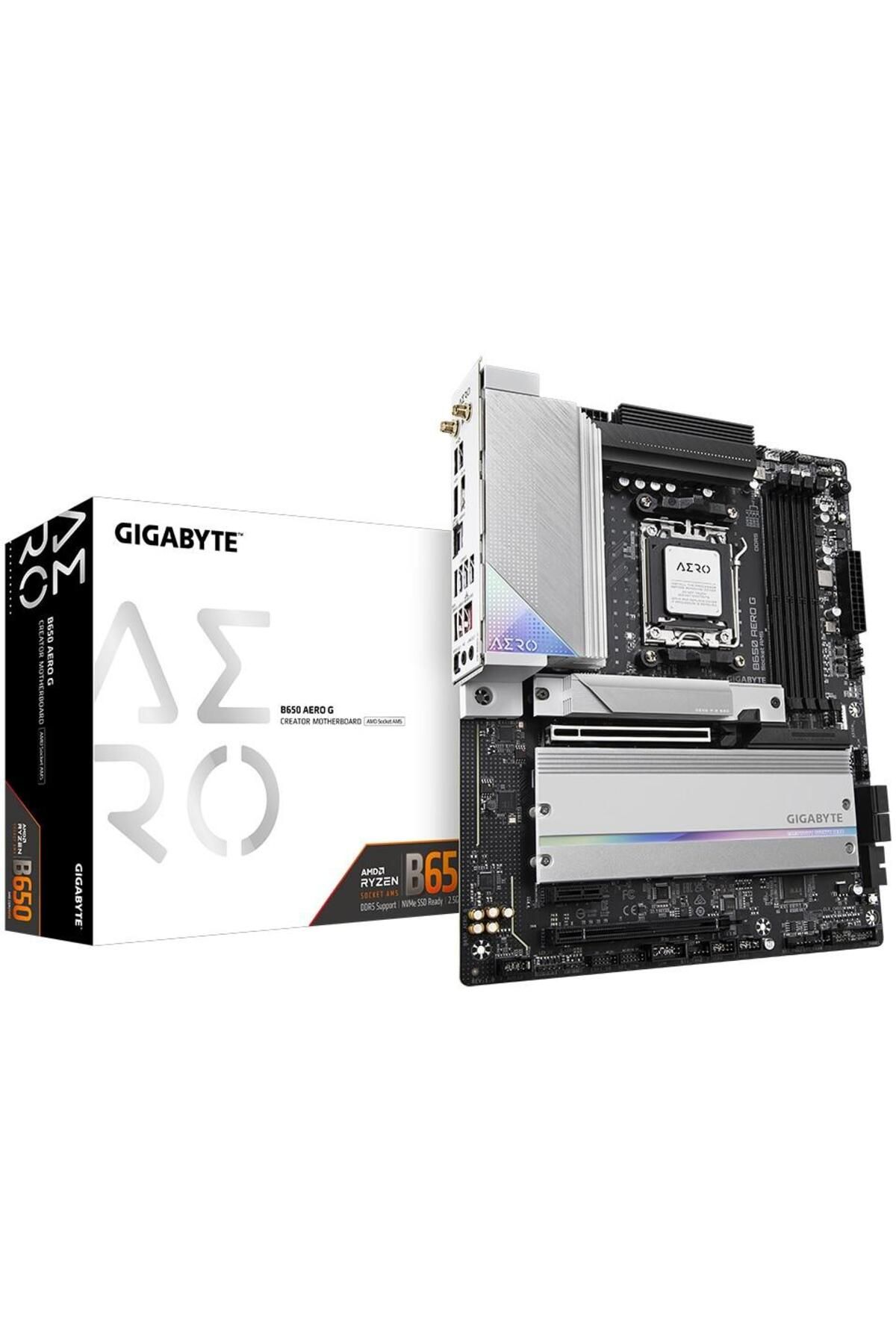 Gigabyte-Placa de baza Gigabyte B650 AERO G, Socket AM5, ATX 1
