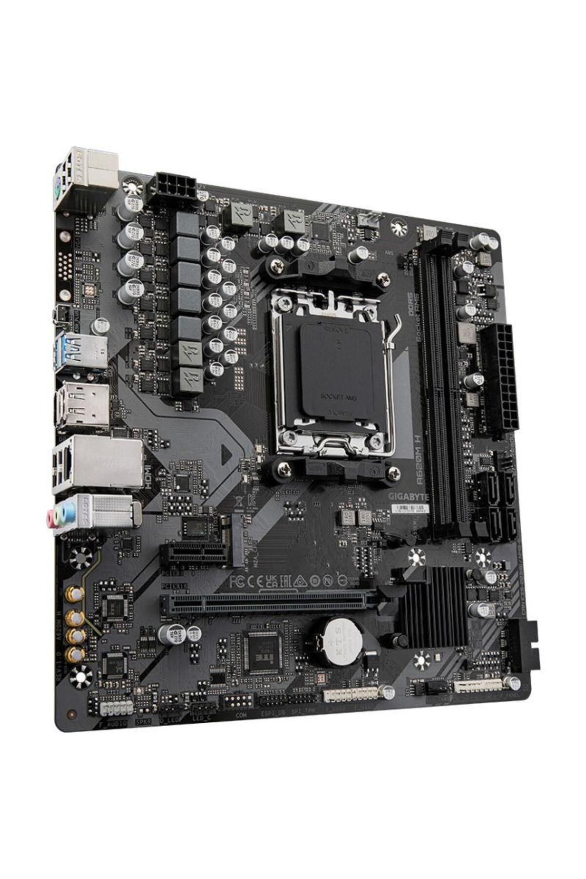 Gigabyte-Placa de baza GIGABYTE A620M H, AM5, mATX, DDR5, AMD A620 3