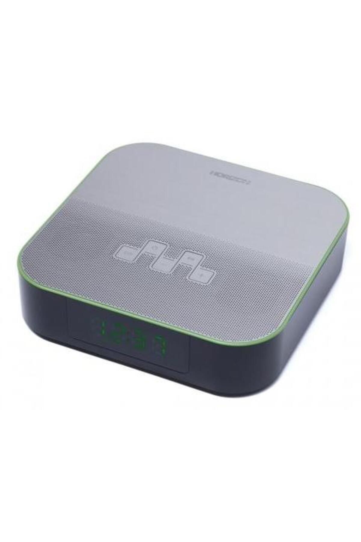 Horizon-Horizon HAV-P4180 Clock Radio, 6 W, Bluetooth, USB, Aux (Black/Silver) 1