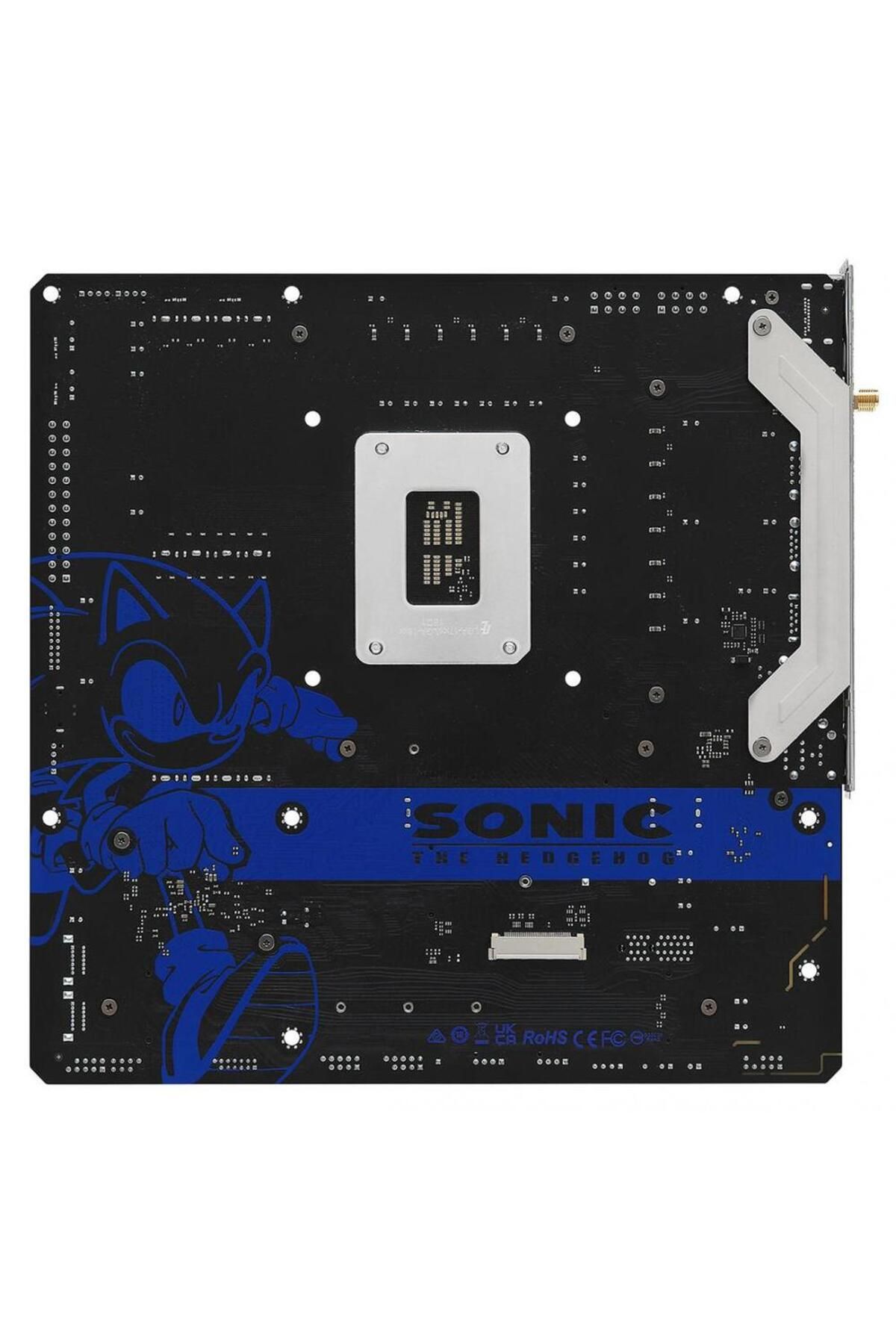 ASROCK-AsRock B760M PG Sonic WiFi, LGA1700, 4xDDR5, max 7200MHz, 3xM.2, HDMI, DP, microATX 4