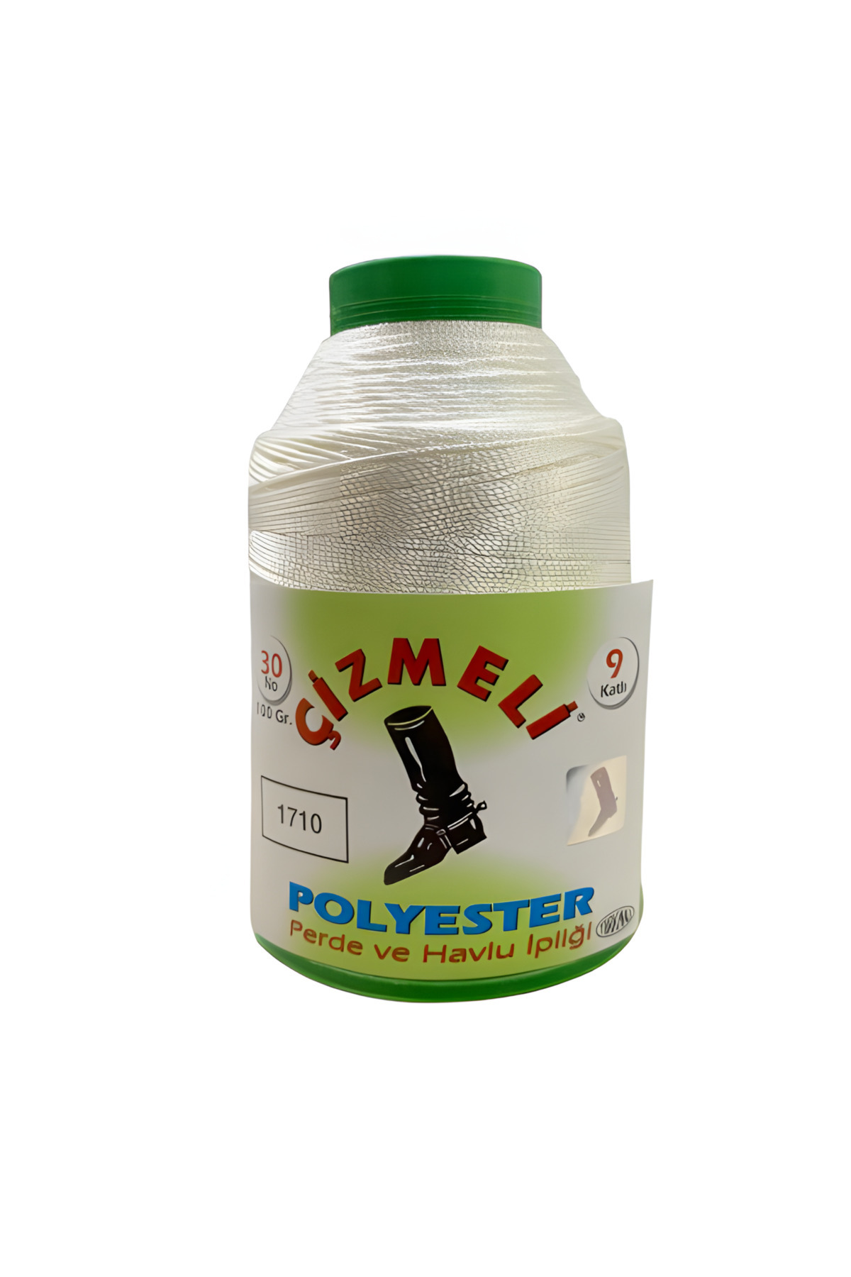 çizmeli Çizmeli Polyester Perde ve Havlu İpliği No:30 100 gr