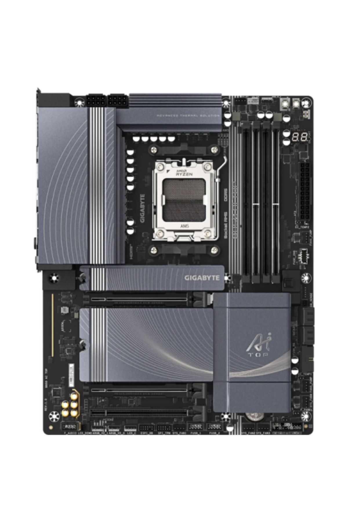 Gigabyte-GIGABYTE B850 AI TOP Motherboard, AMD B850, AM5, DDR5, ATX 1