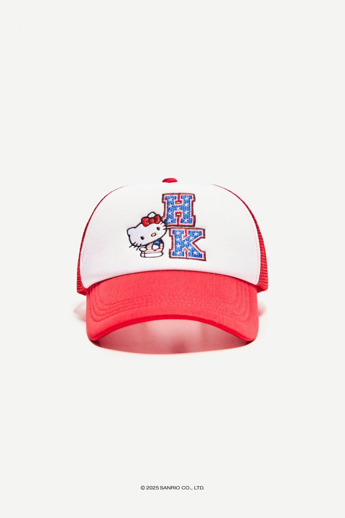 Bershka-Embroidered Hello Kitty cap 2