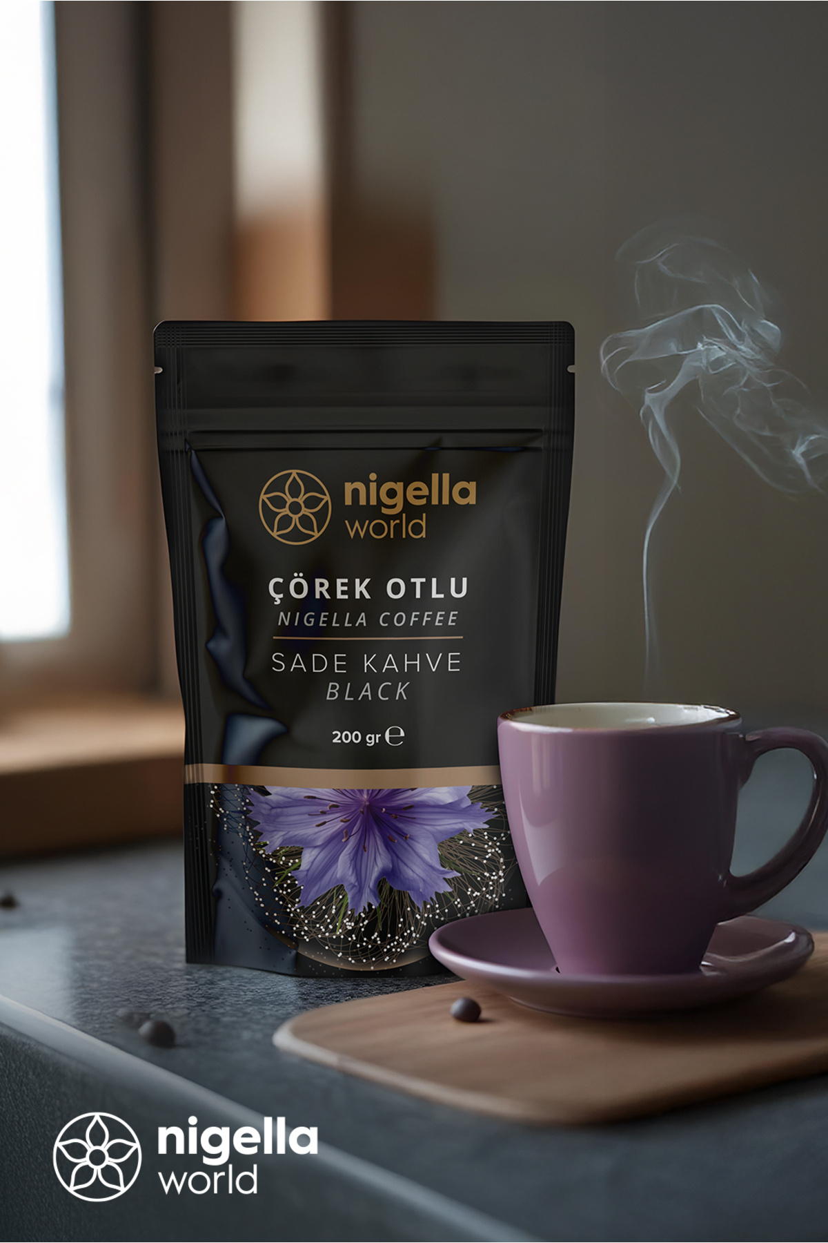 Nigella-Plain Coffee with Black Cumin 200 Gr 1