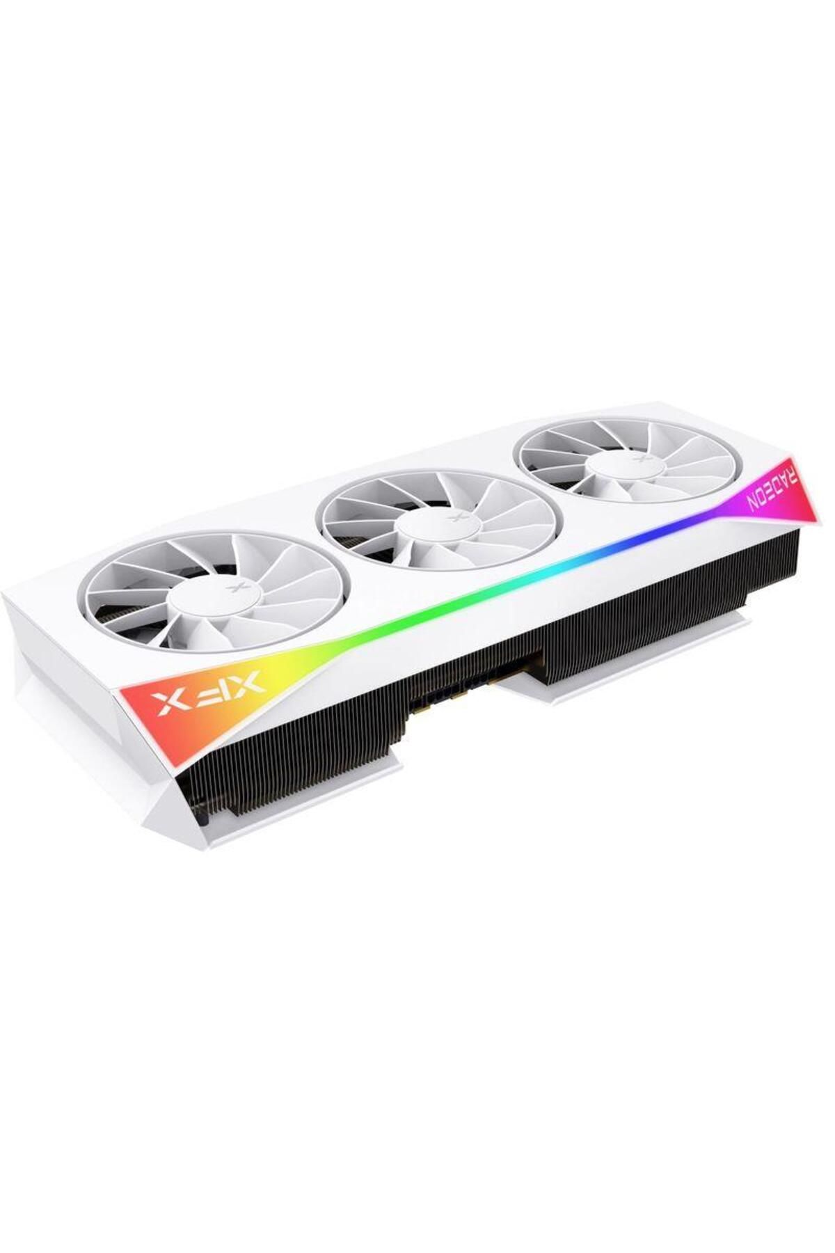 XFX-Placa video XFX Radeon RX 9070 XT Mercury OC White Gaming Edition RGB 16GB GDDR6 256-bit 3