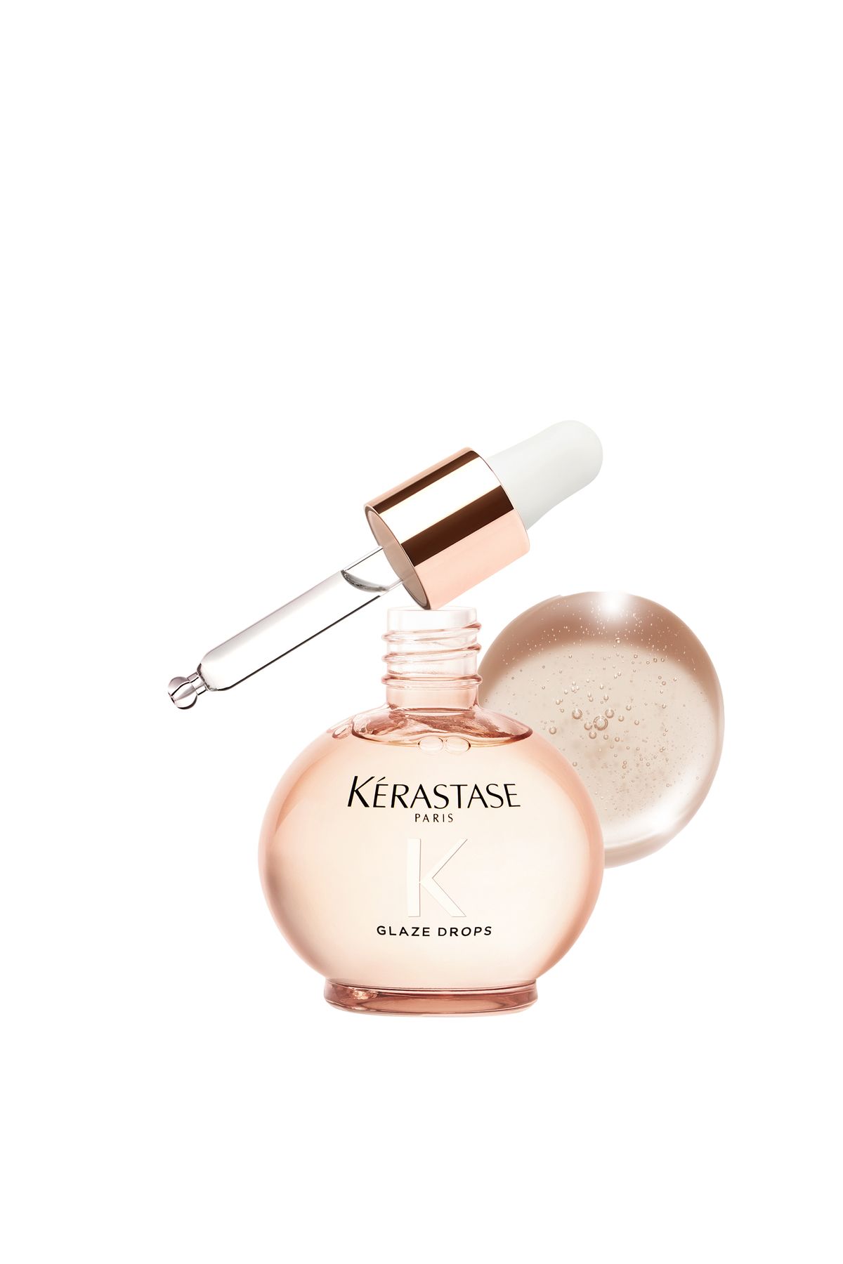 سرم و روغن مو مردانه زنانه براق مطلق یک ضد الکتریکی سبک که درخشش صافی 45ML G را فراهم می کند Kerastase