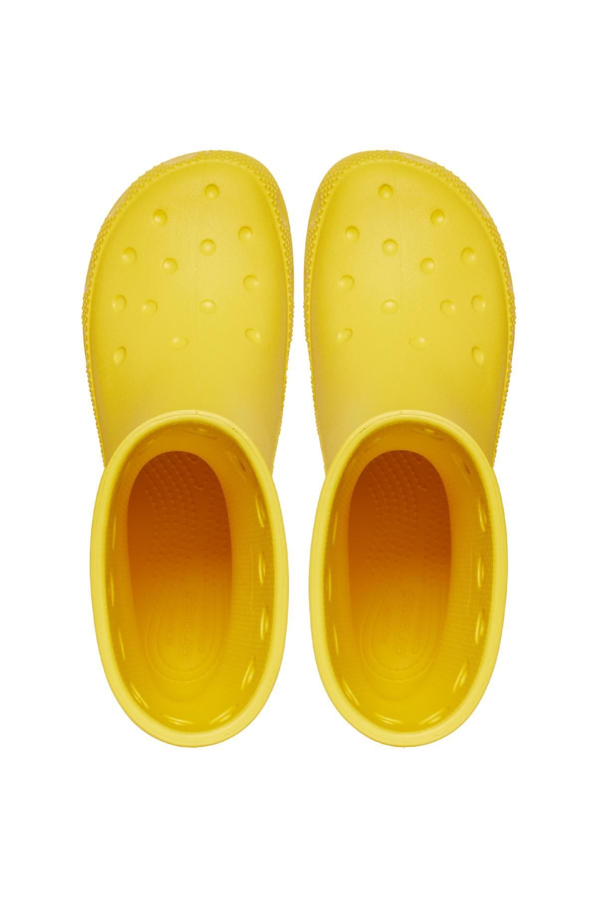 چکمه برفی زرد دخترانه و پسرانه بچگانه 208544 کلاسیک بوت K بچه گانه Crocs