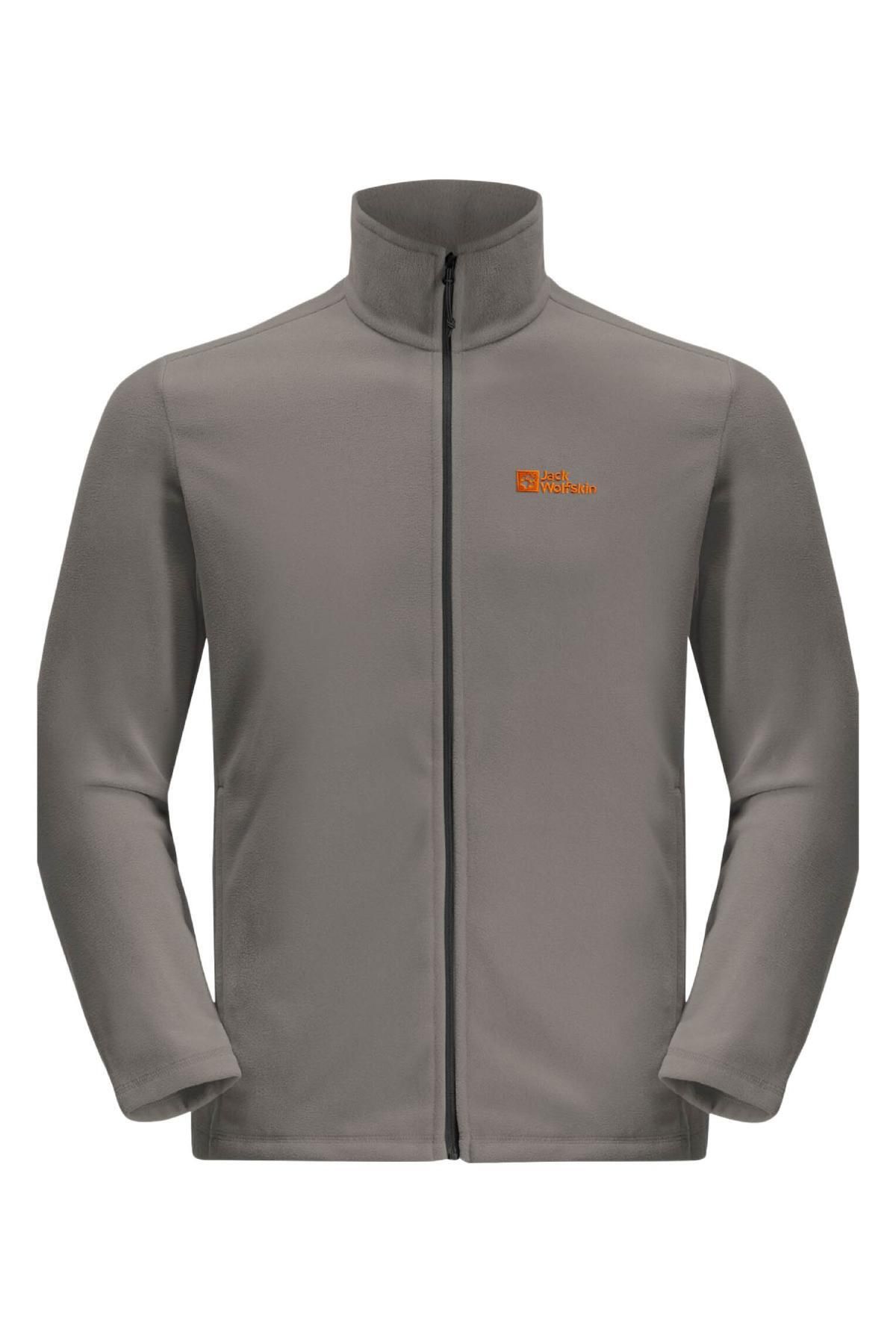 Jack Wolfskin-1711451 Taunus Fz M رمادي للرجال من الصوف 4