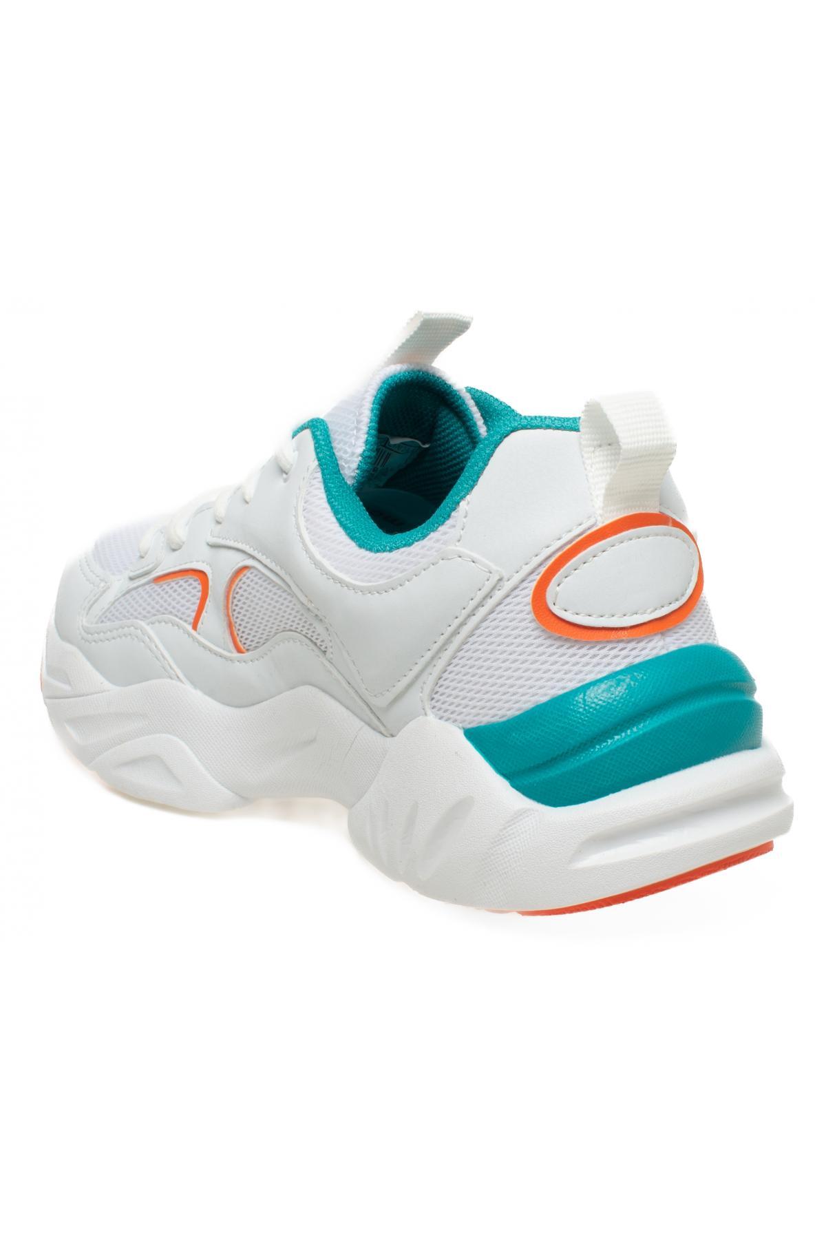 Dakota-z Memory Foam Sneaker Beyaz Kadın Spor Ayakkabı — سفید KAN101329929 — تصویر 4 از 5