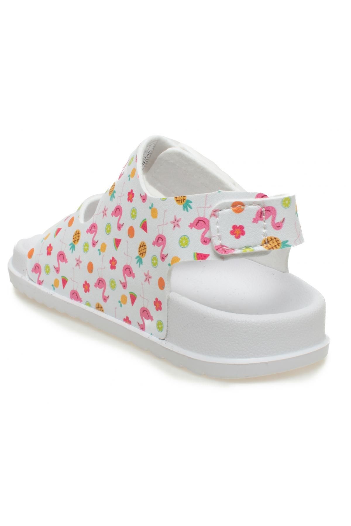 صندل سفید دخترانه و پسرانه بچگانه 321.b23y254 Miyu II Bebe Phylon Sandals Child Vicco