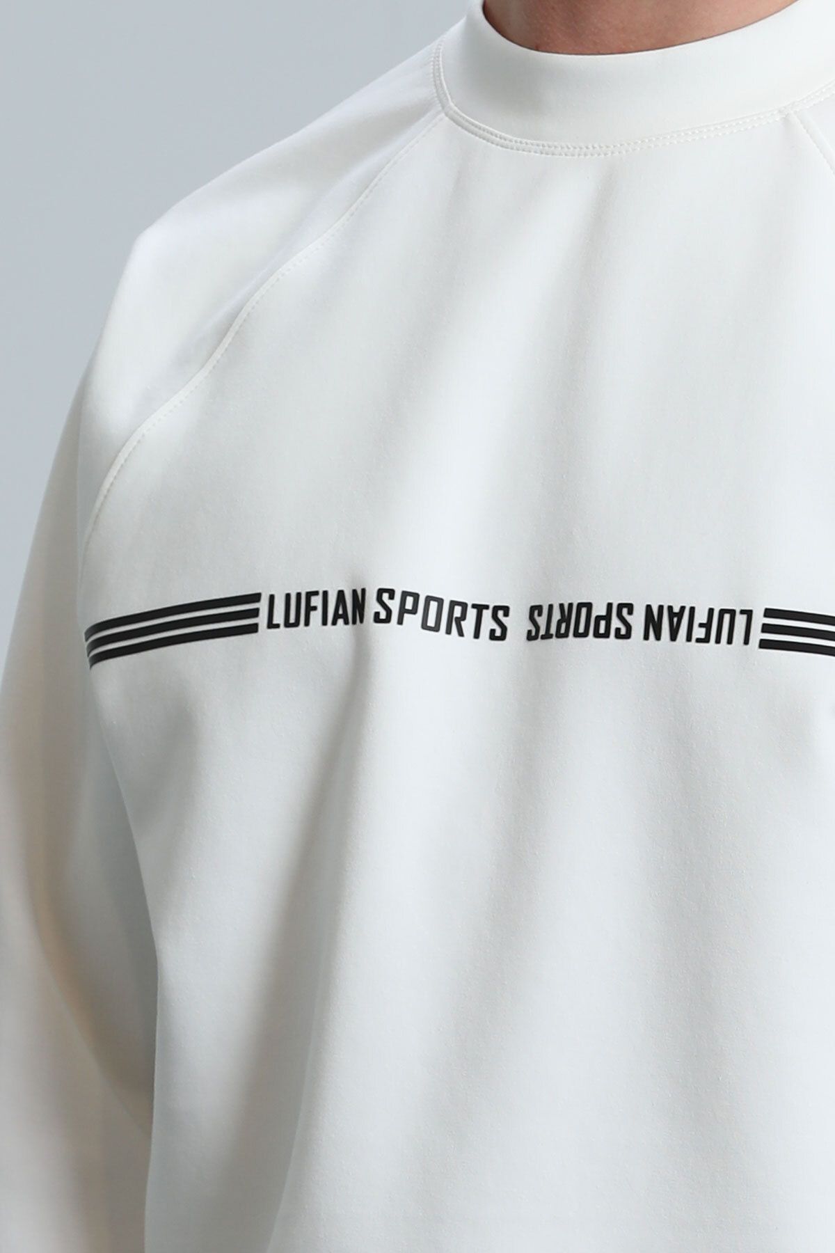 Lufian-Range Herren-Sweatshirt Off White 3