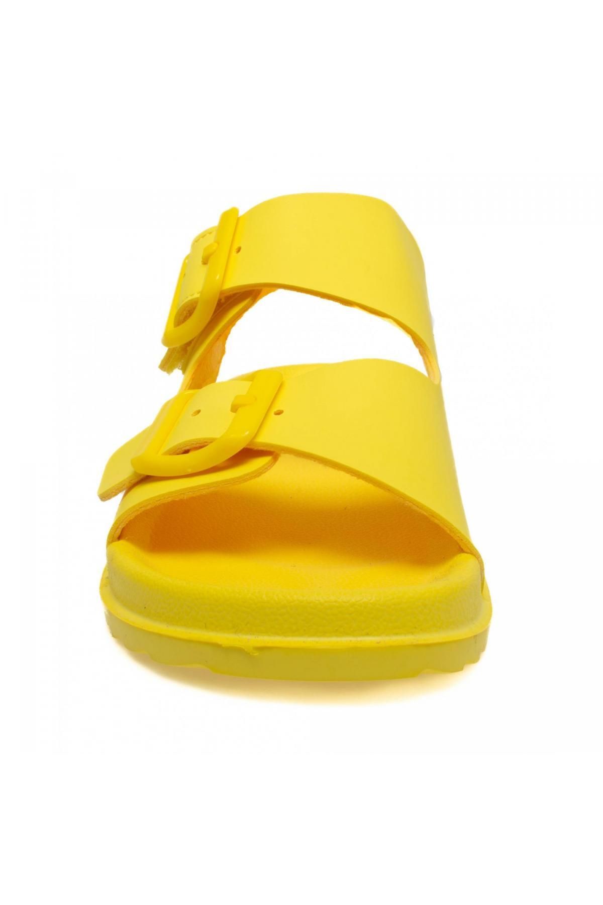 صندل زرد دخترانه و پسرانه بچگانه 321.p23y253 Miyu Booties رنگ Vicco